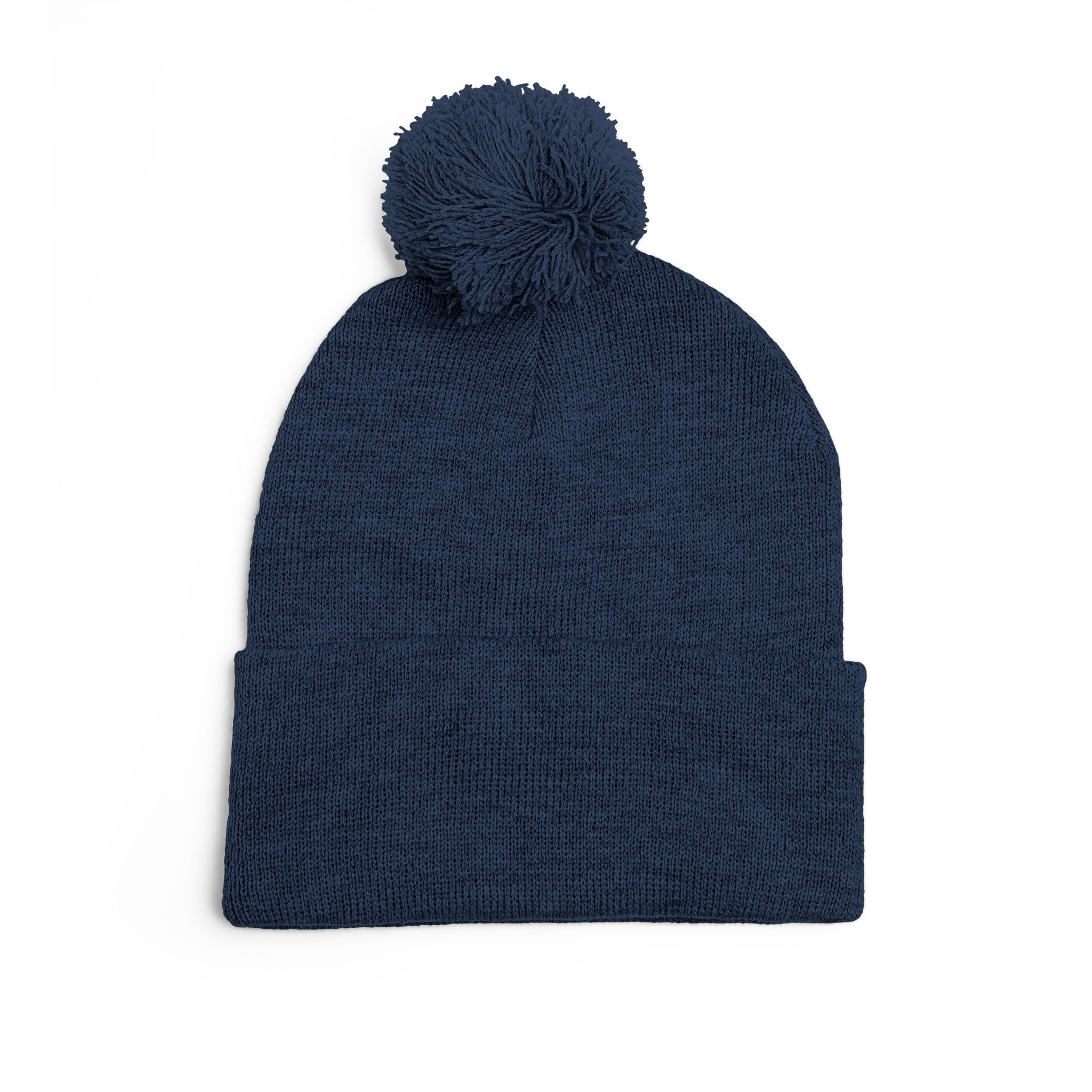 Pom-Pom Knit Cap — "No More Big Brother Stuff!" Embroidered Beanie - Image 39
