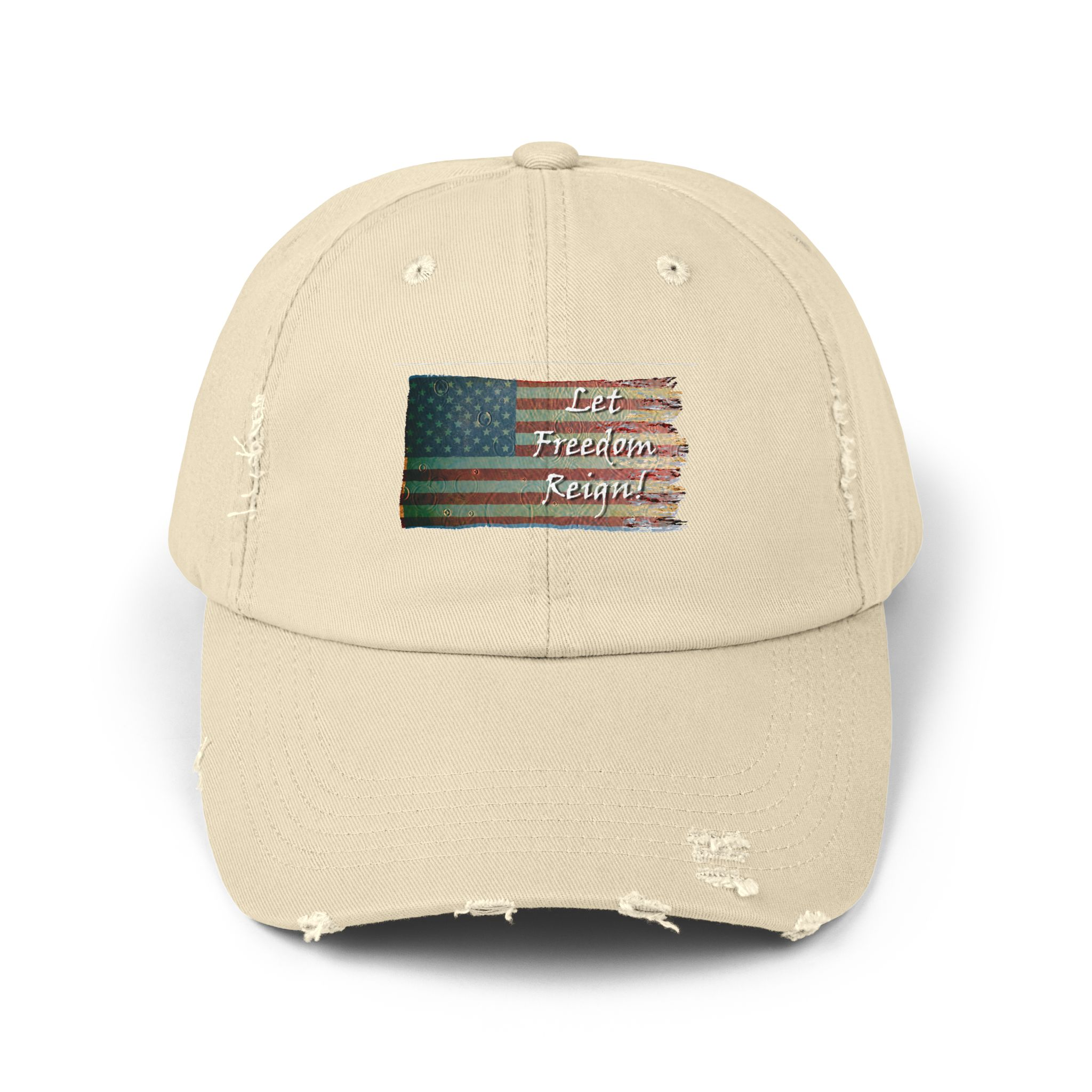 Distressed Cap — Vintage Worn-Look Baseball Hat - Image 5
