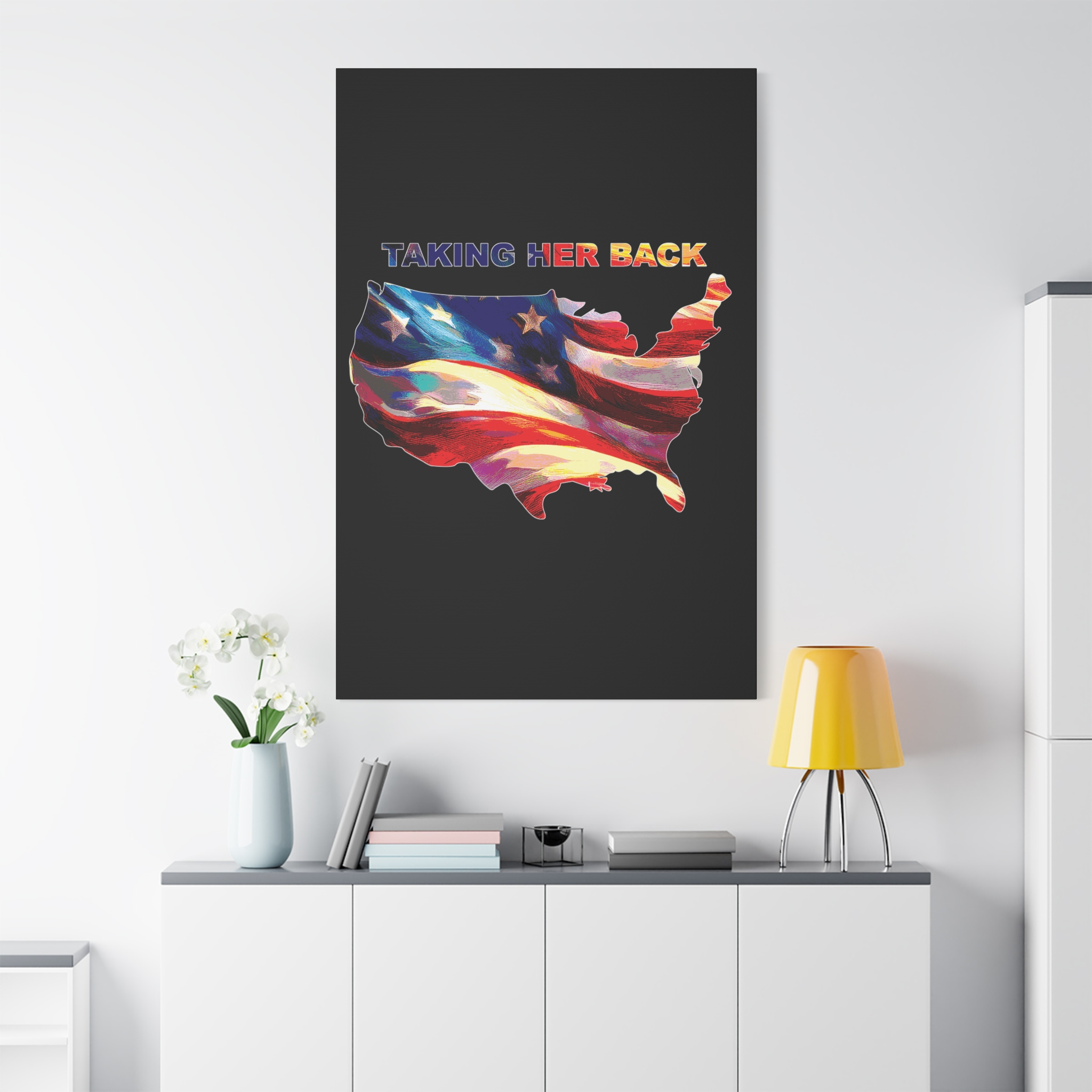 Canvas Print - 'Keep America Alive' Patriotic Home Decor - Image 199