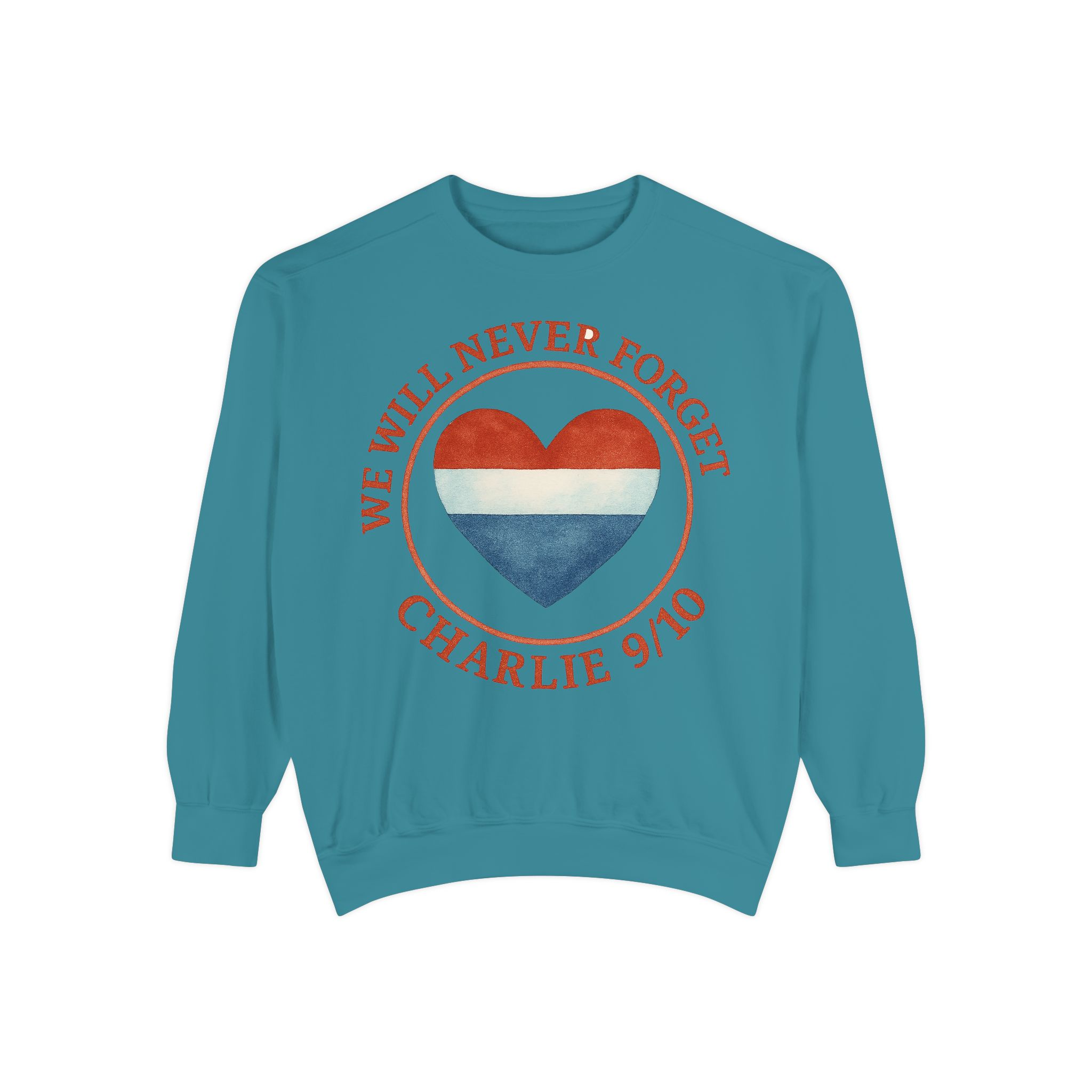 Sweatshirt - Never Forget Charlie Kirk Patriotic Tribute - Image 37