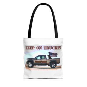 Tote Bag Keep on Truckin' Design
