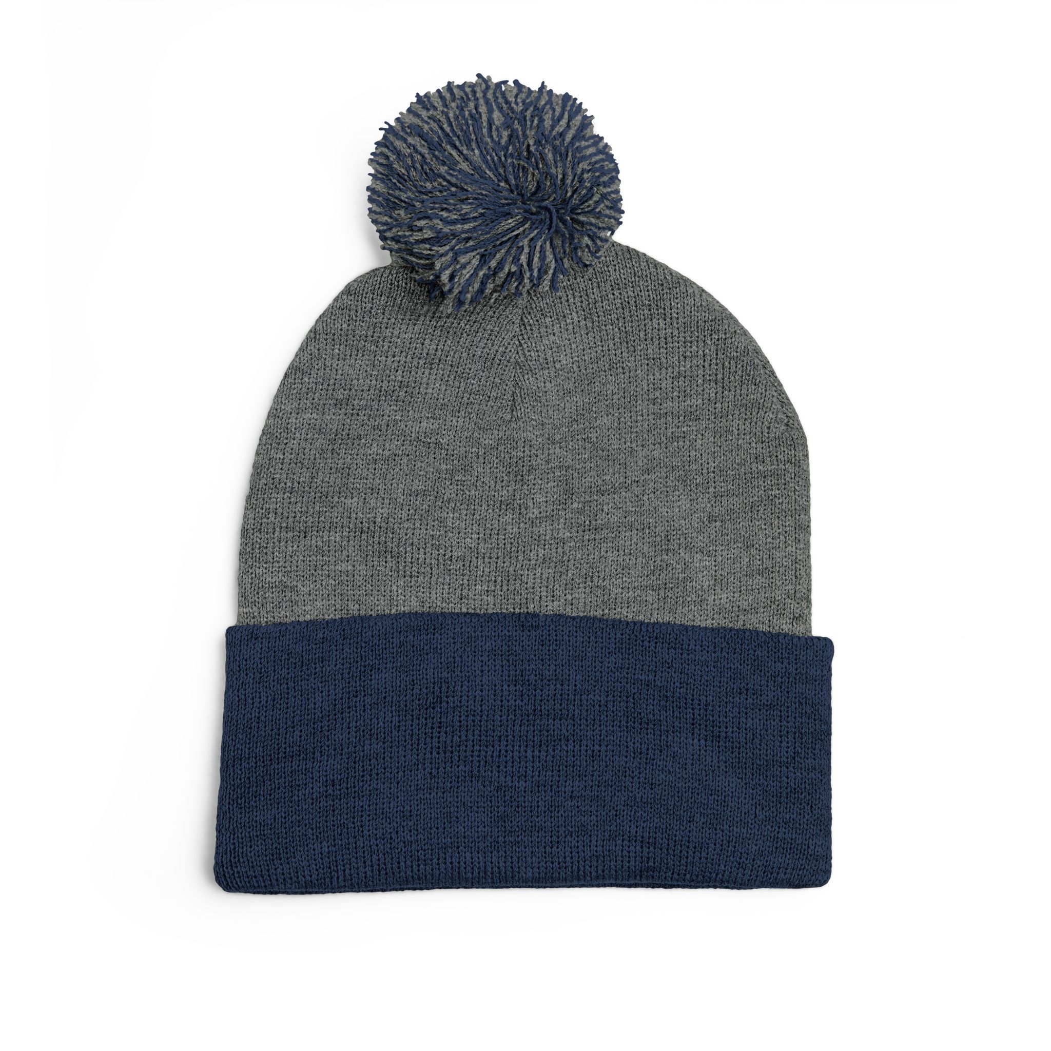 Pom-Pom Knit Cap — "No More Big Brother Stuff!" Embroidered Beanie - Image 29