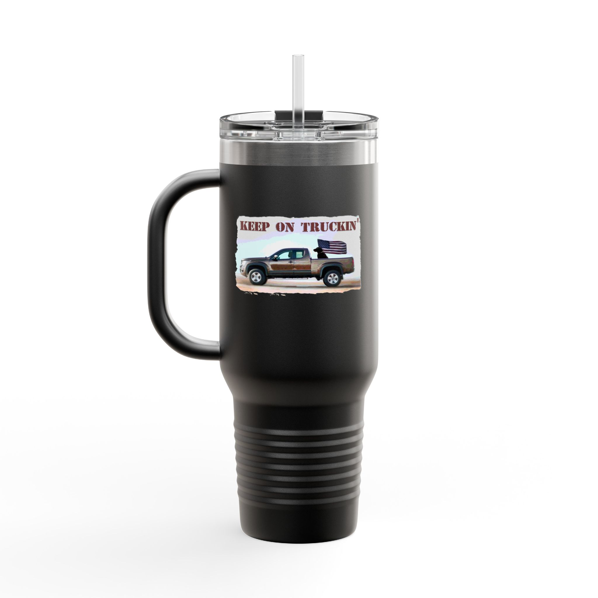 Travel Mug Keep on Truckin' Insulated 40oz - Image 3
