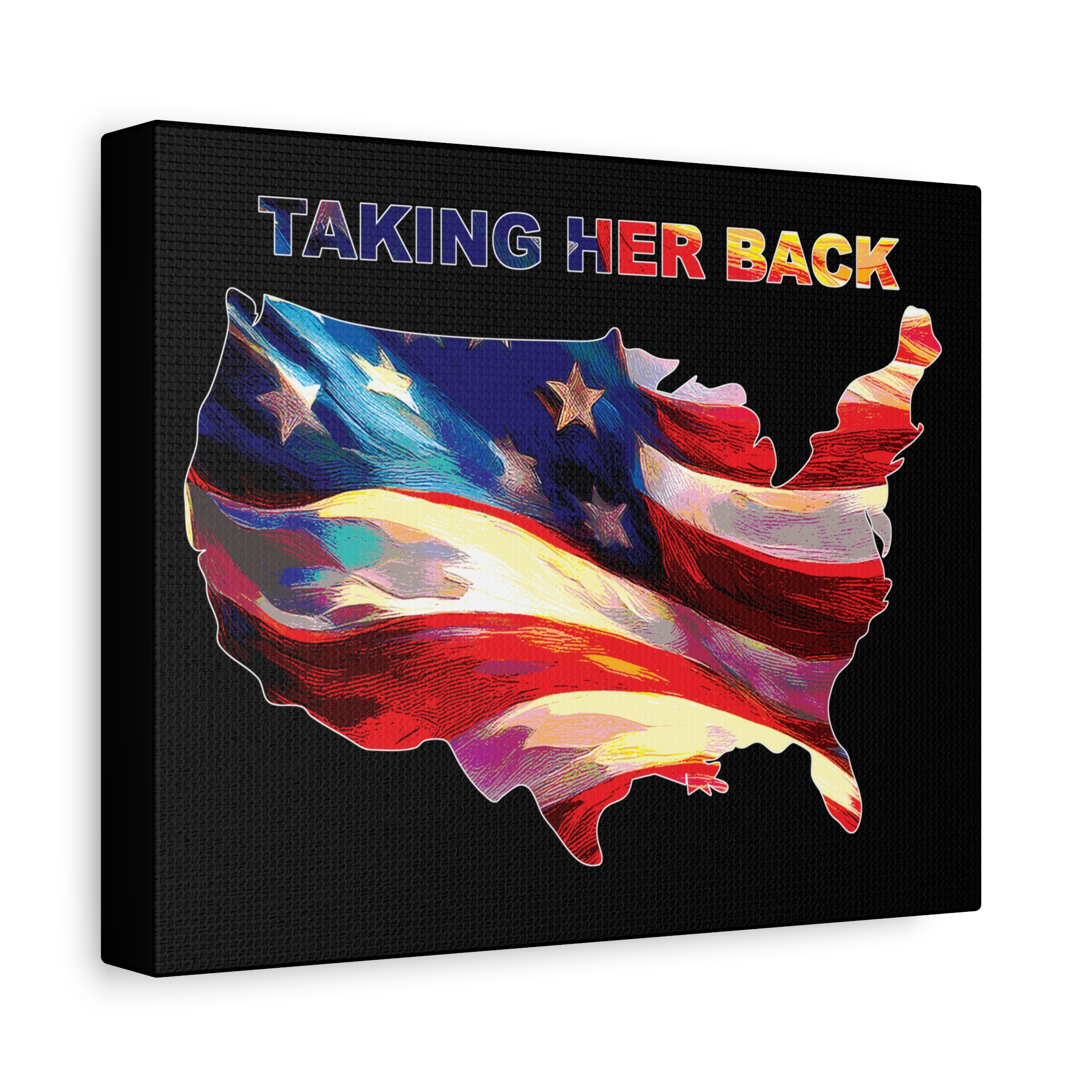 Canvas Print - 'Keep America Alive' Patriotic Home Decor - Image 2