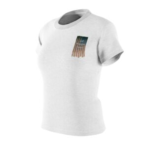Patriotic Women's T‑Shirt — All‑Over Print USA Flag Tee