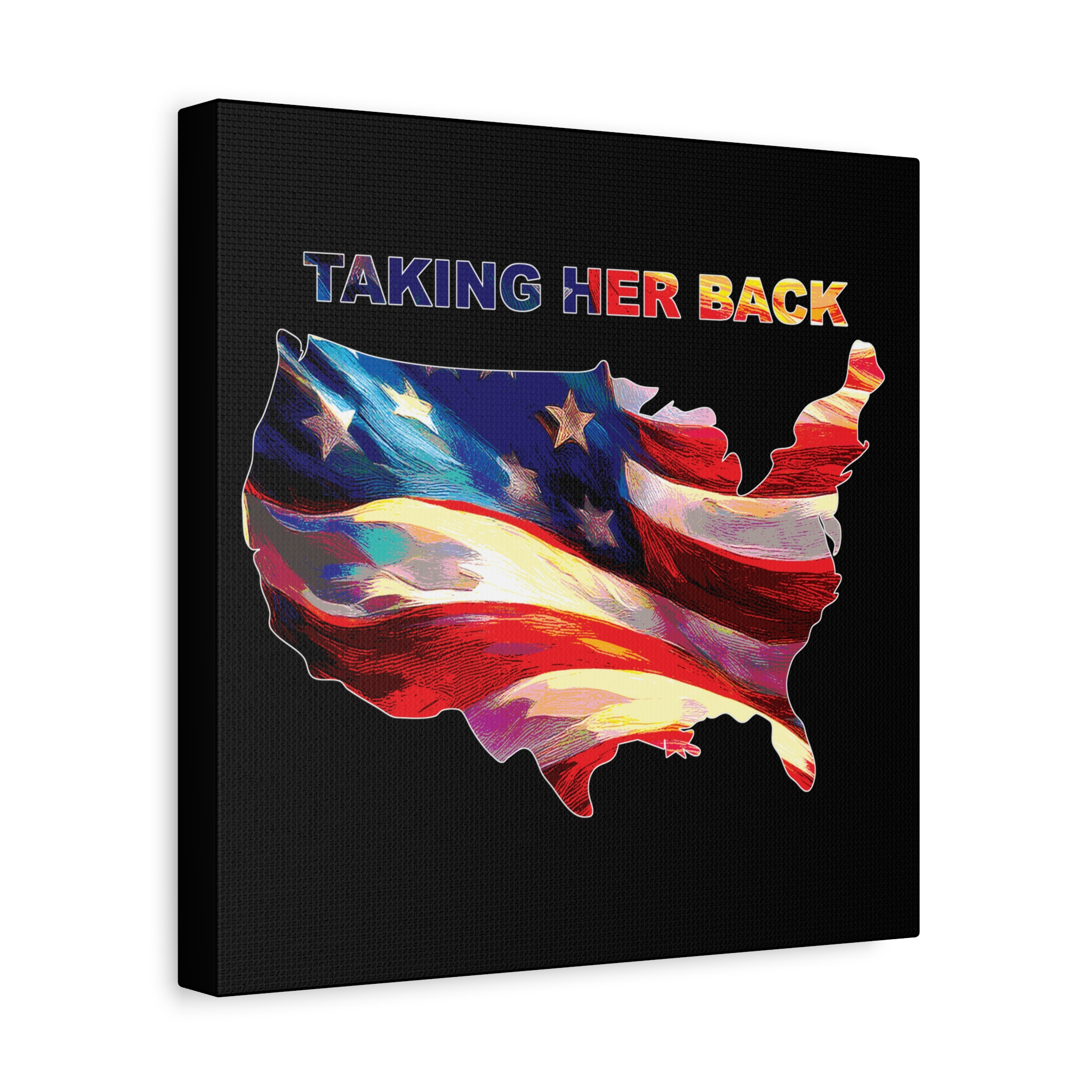 Canvas Print - 'Keep America Alive' Patriotic Home Decor - Image 210