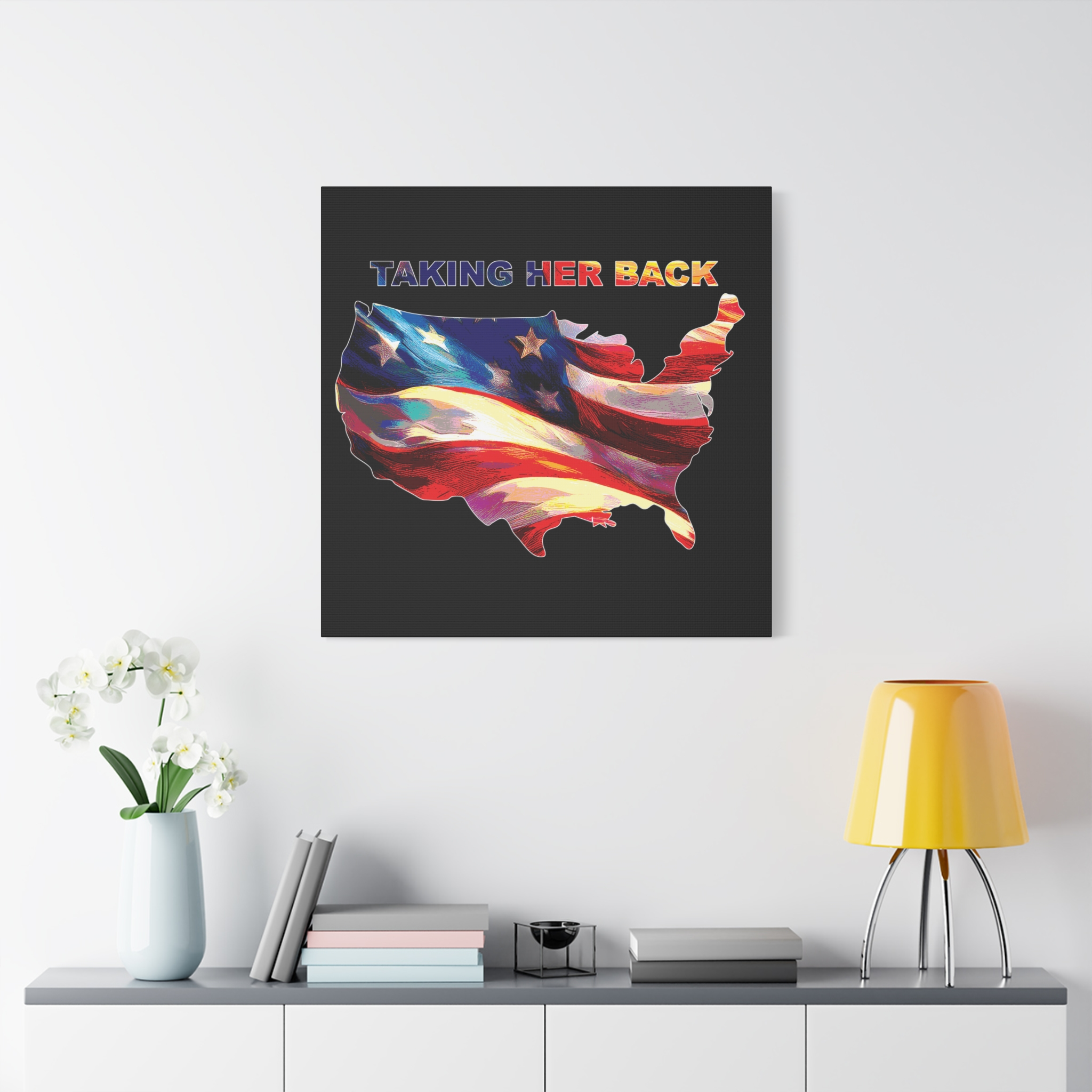 Canvas Print - 'Keep America Alive' Patriotic Home Decor - Image 235