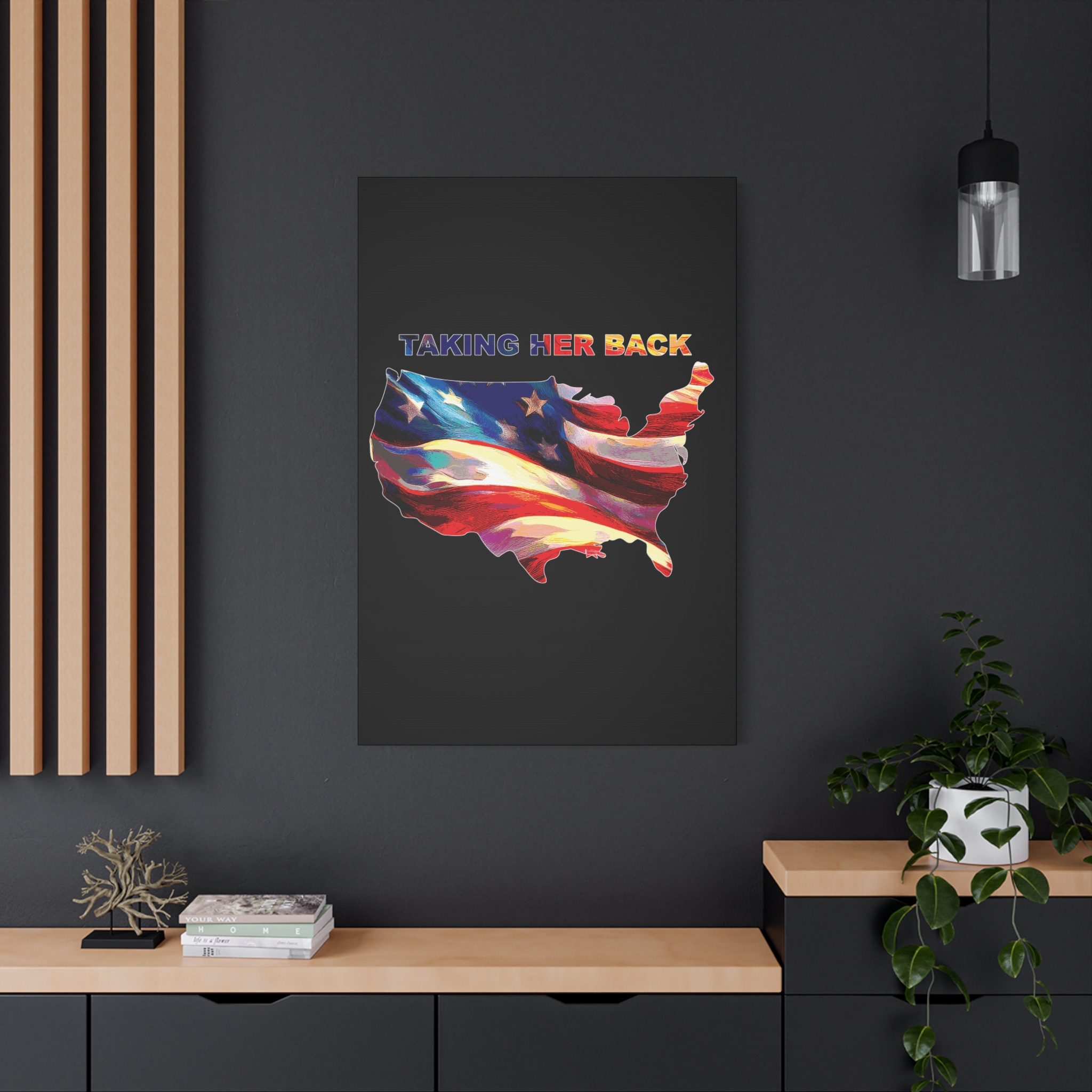 Canvas Print - 'Keep America Alive' Patriotic Home Decor - Image 192