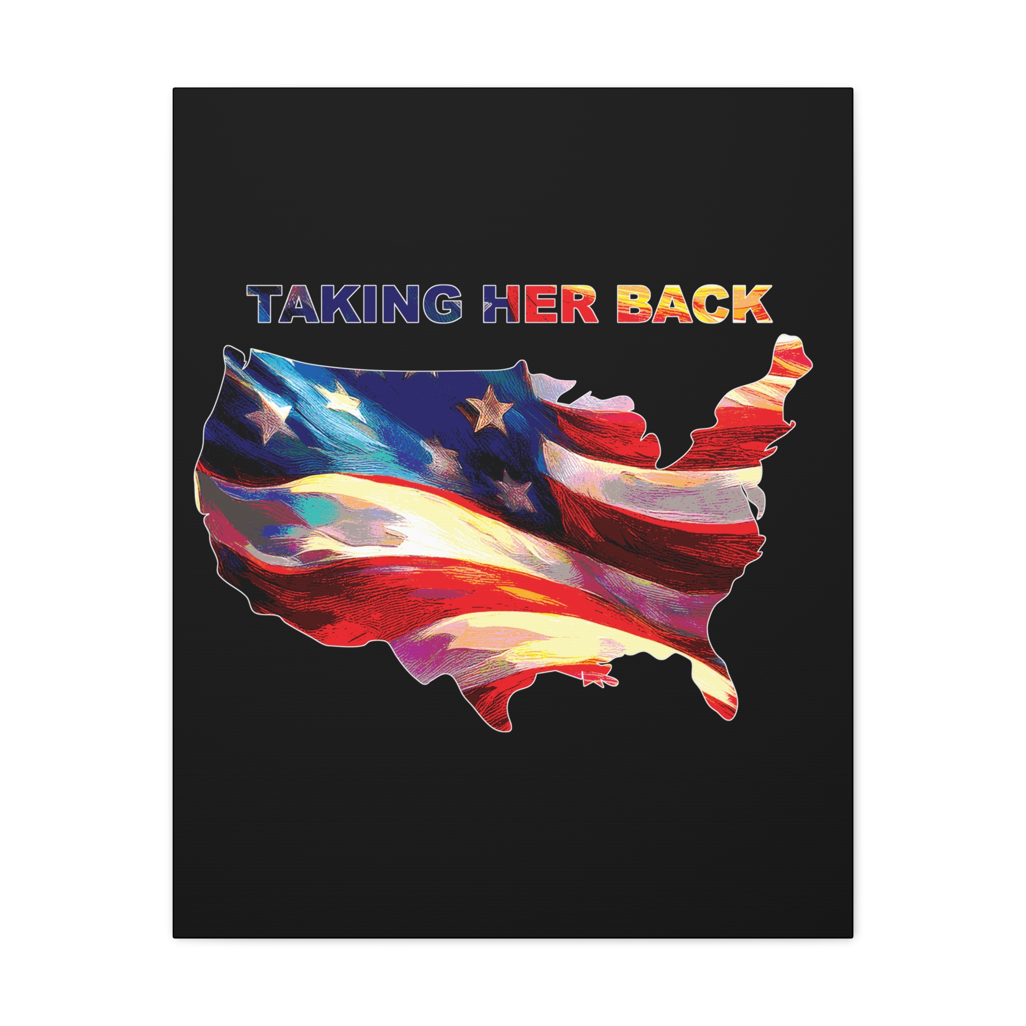 Canvas Print - 'Keep America Alive' Patriotic Home Decor - Image 165