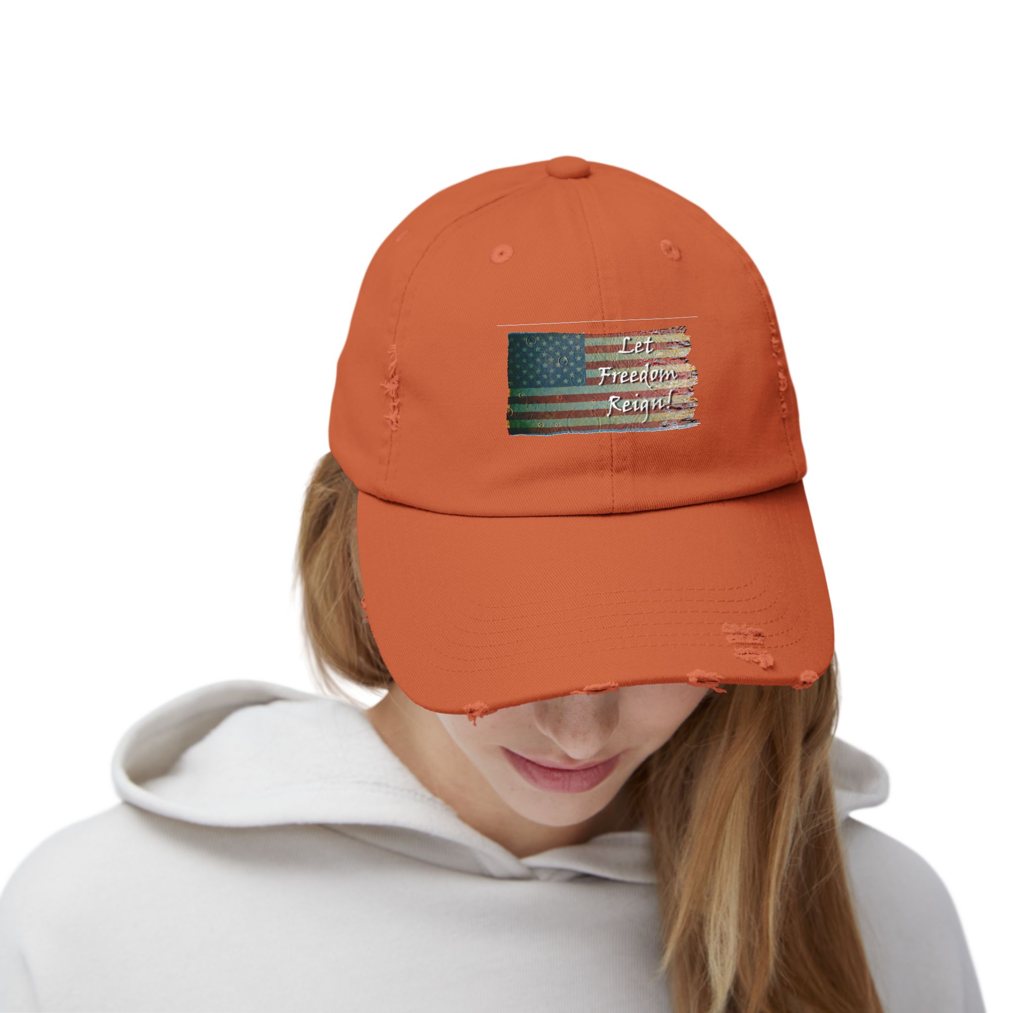 Distressed Cap — Vintage Worn-Look Baseball Hat - Image 12