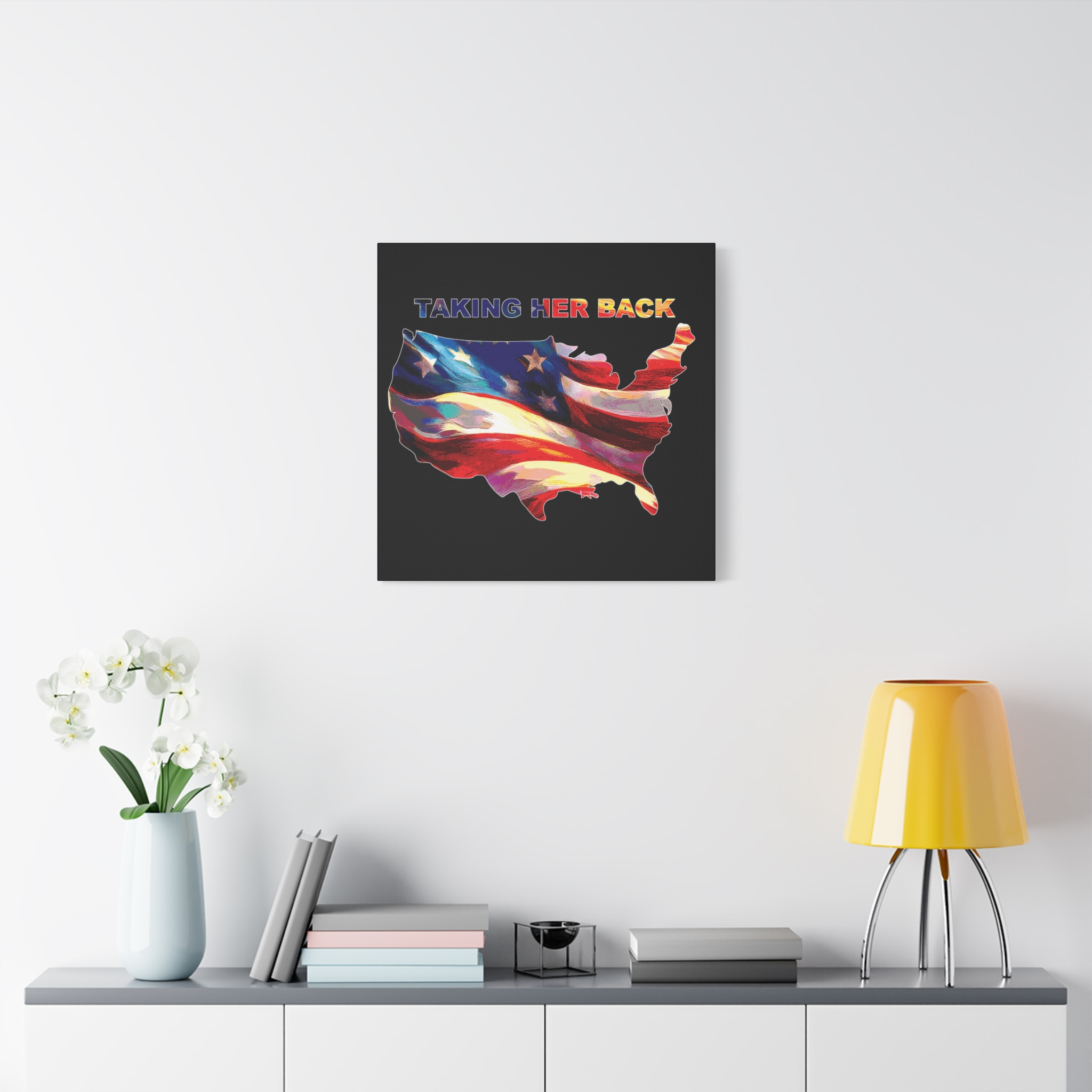 Canvas Print - 'Keep America Alive' Patriotic Home Decor - Image 227
