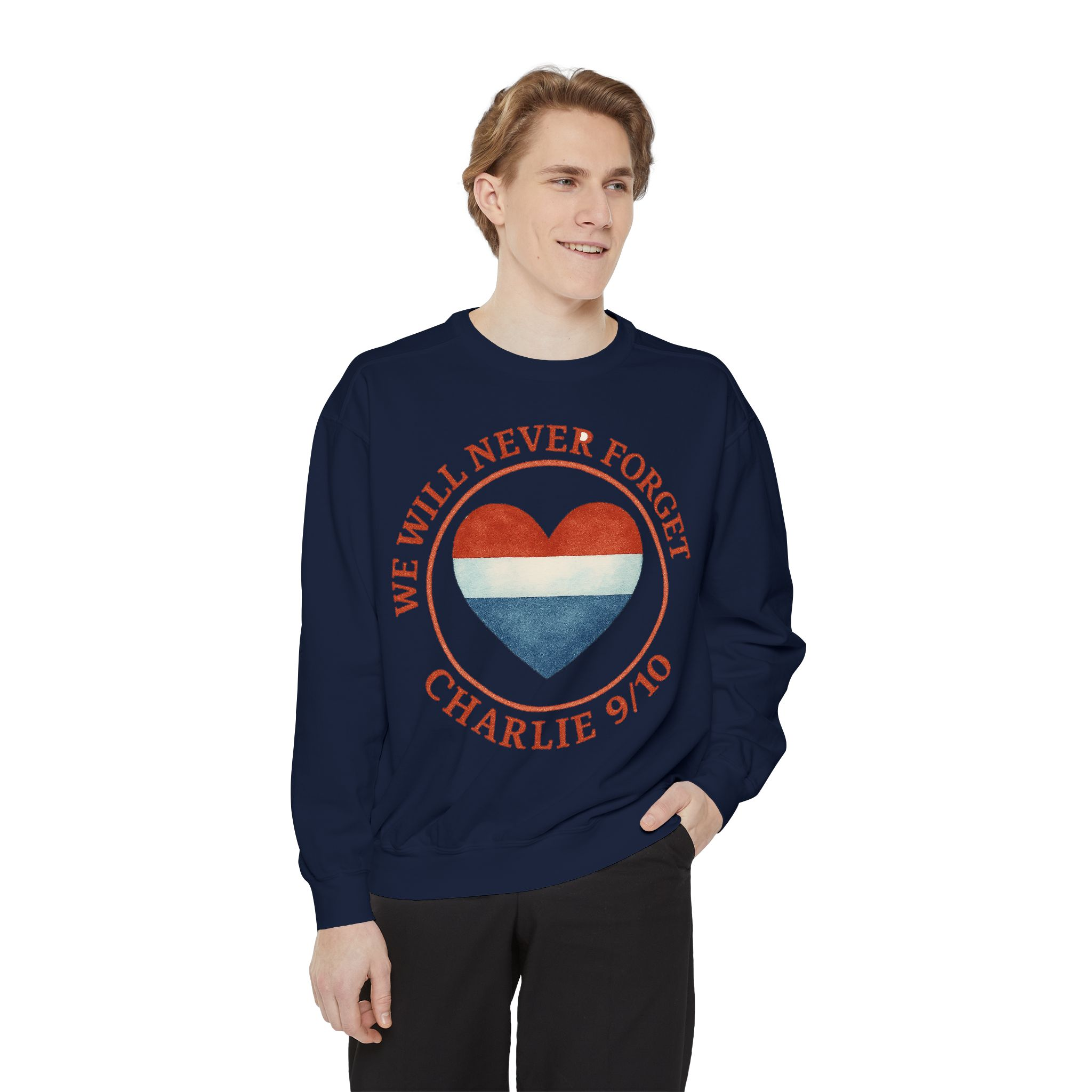 Sweatshirt - Never Forget Charlie Kirk Patriotic Tribute - Image 63