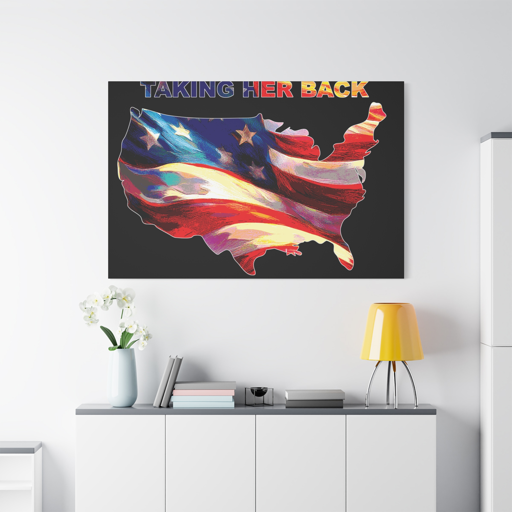 Canvas Print - 'Keep America Alive' Patriotic Home Decor - Image 99