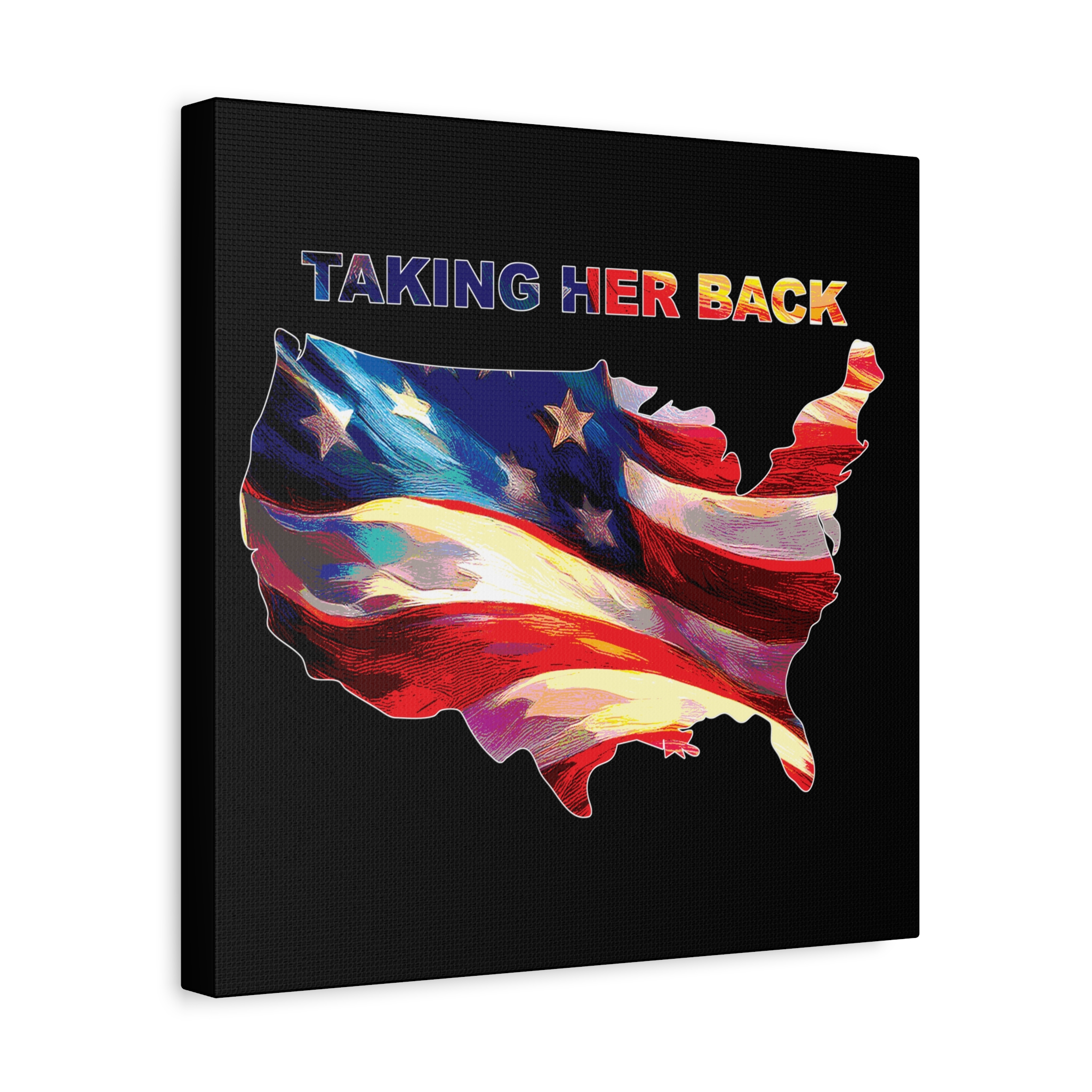 Canvas Print - 'Keep America Alive' Patriotic Home Decor - Image 214
