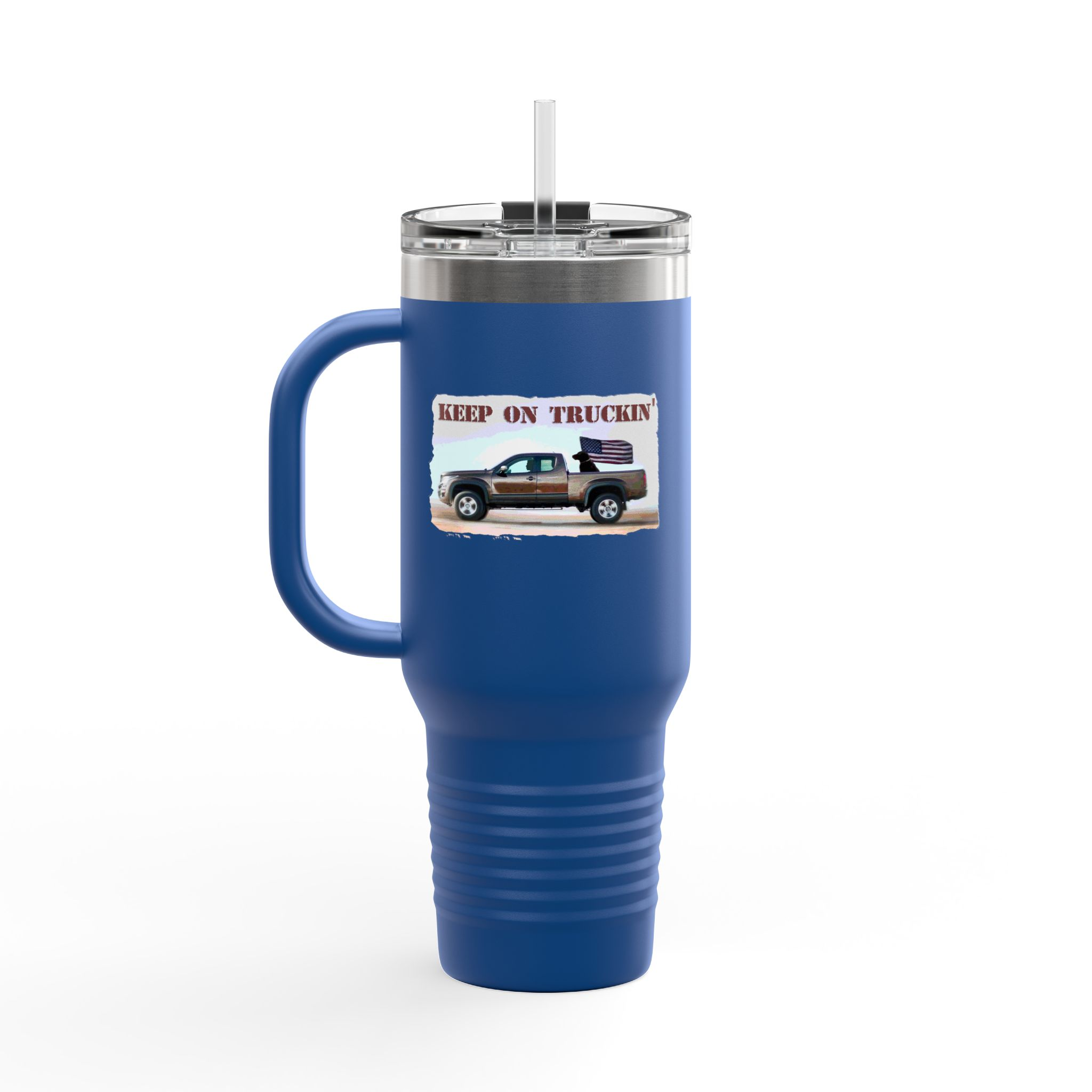 Travel Mug Keep on Truckin' Insulated 40oz - Image 7