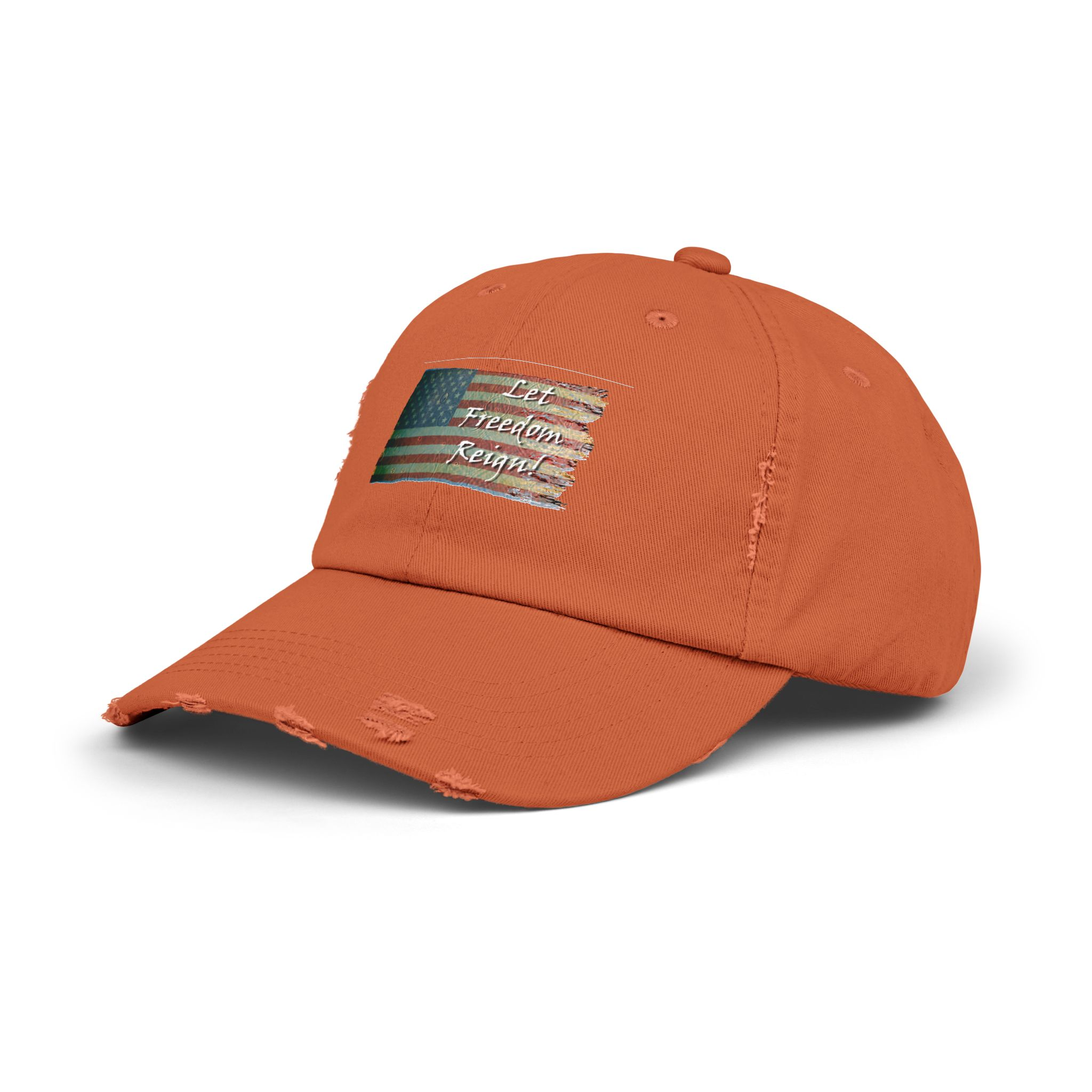 Distressed Cap — Vintage Worn-Look Baseball Hat - Image 10