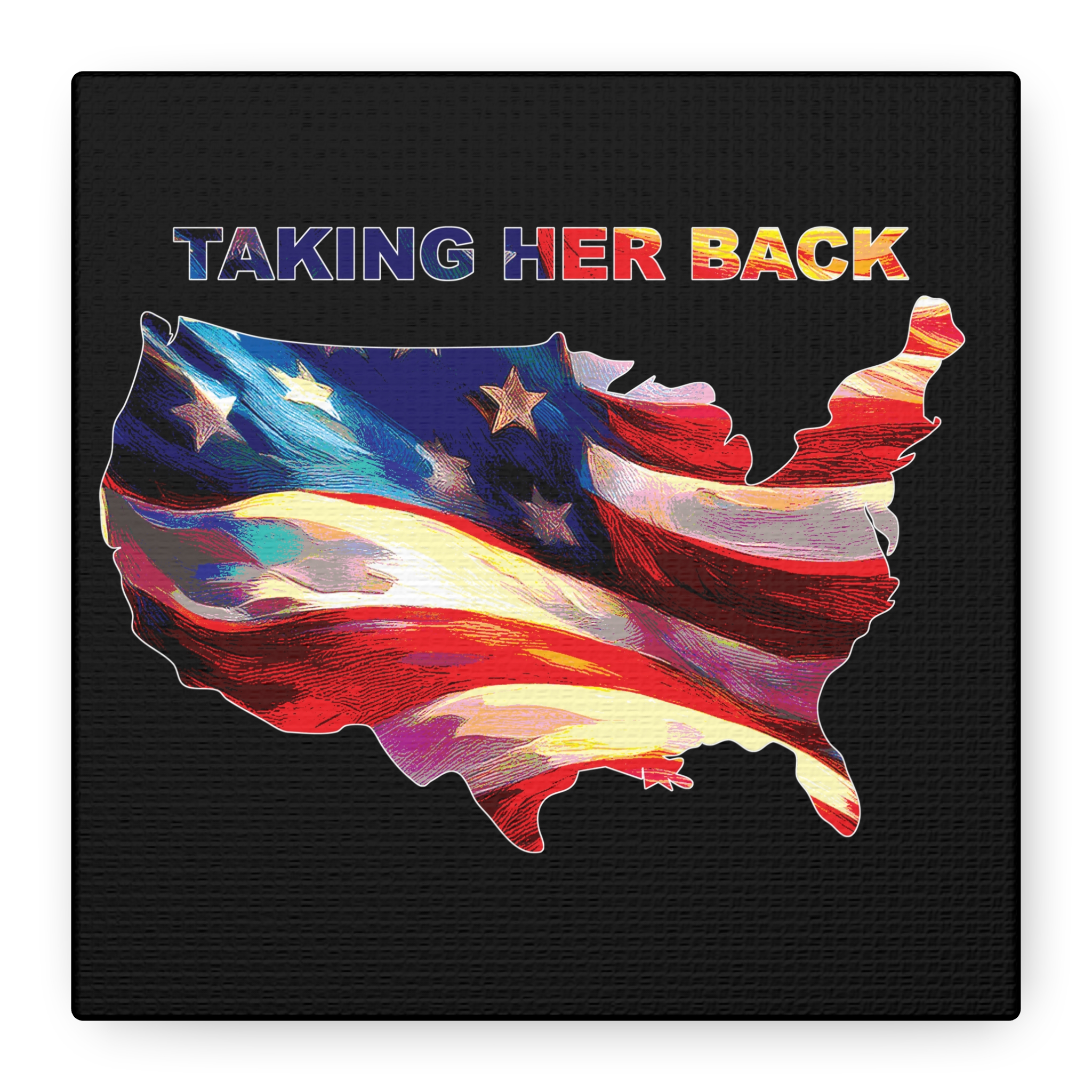 Canvas Print - 'Keep America Alive' Patriotic Home Decor - Image 201