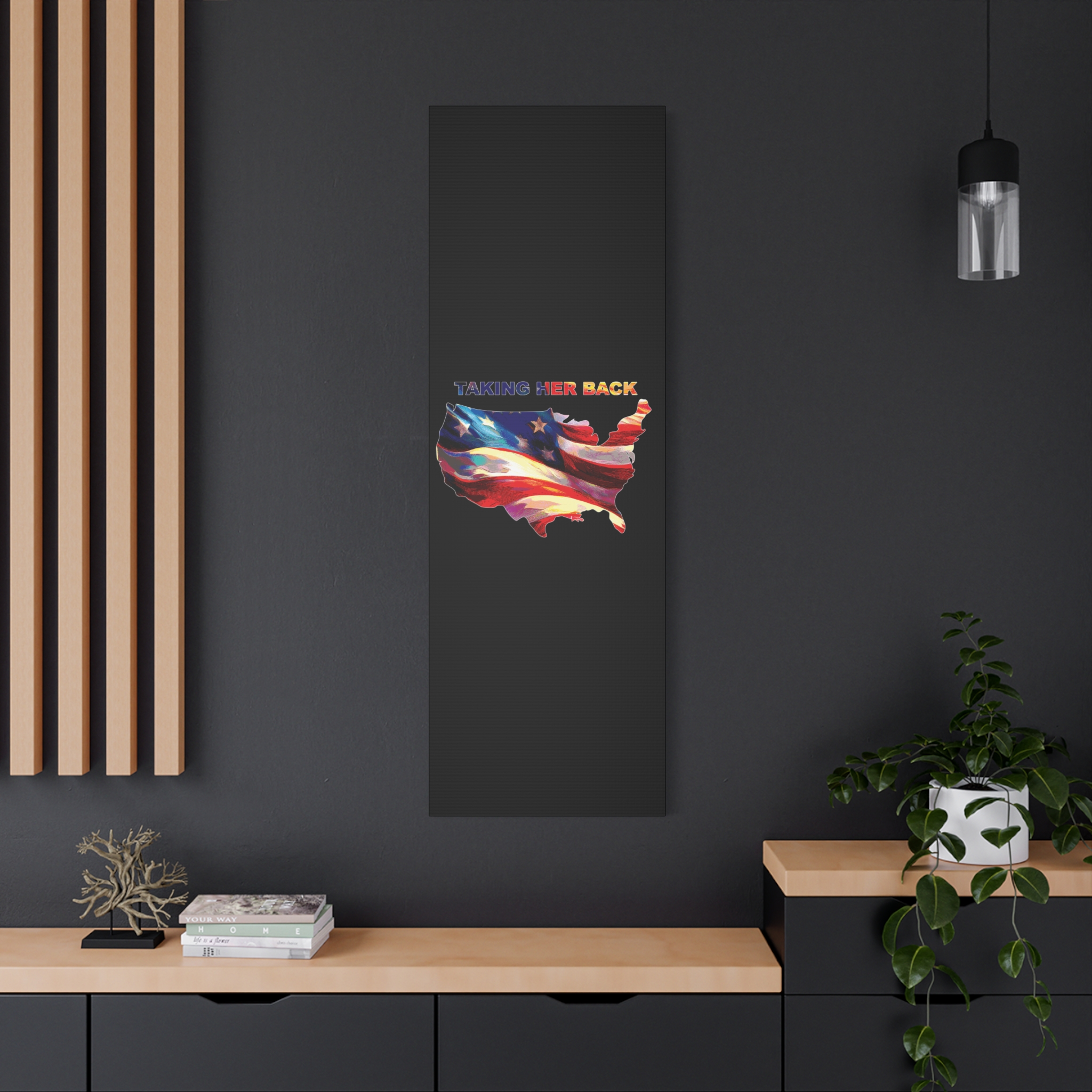 Canvas Print - 'Keep America Alive' Patriotic Home Decor - Image 164