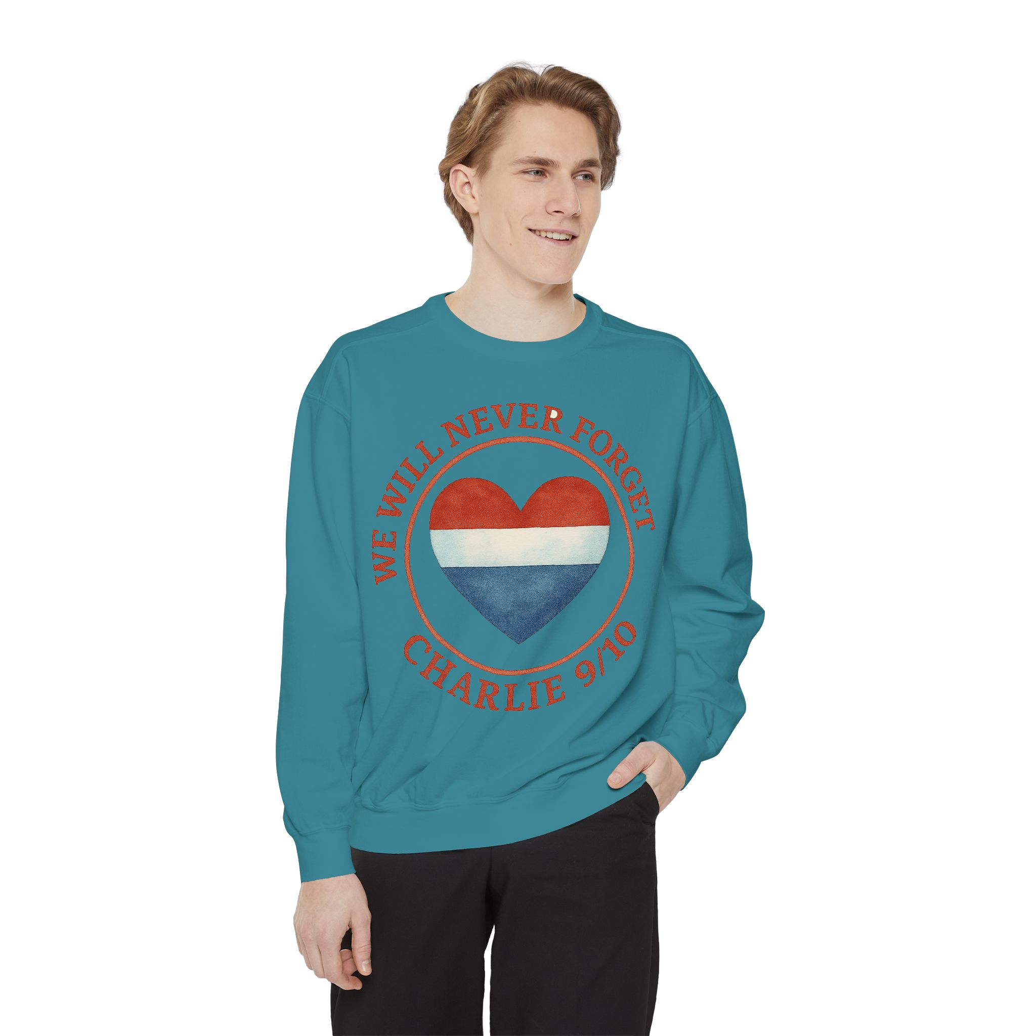 Sweatshirt - Never Forget Charlie Kirk Patriotic Tribute - Image 39
