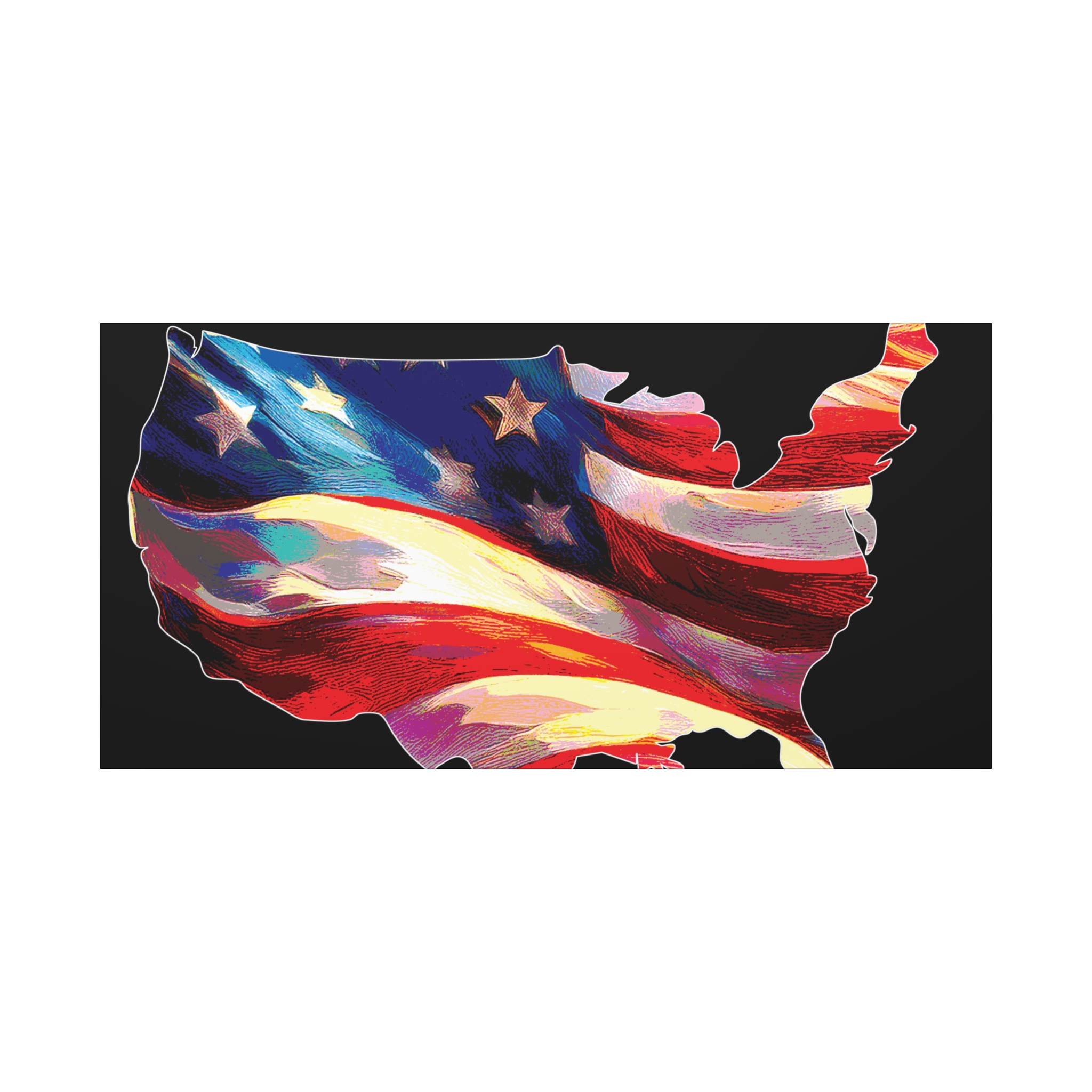 Canvas Print - 'Keep America Alive' Patriotic Home Decor - Image 93