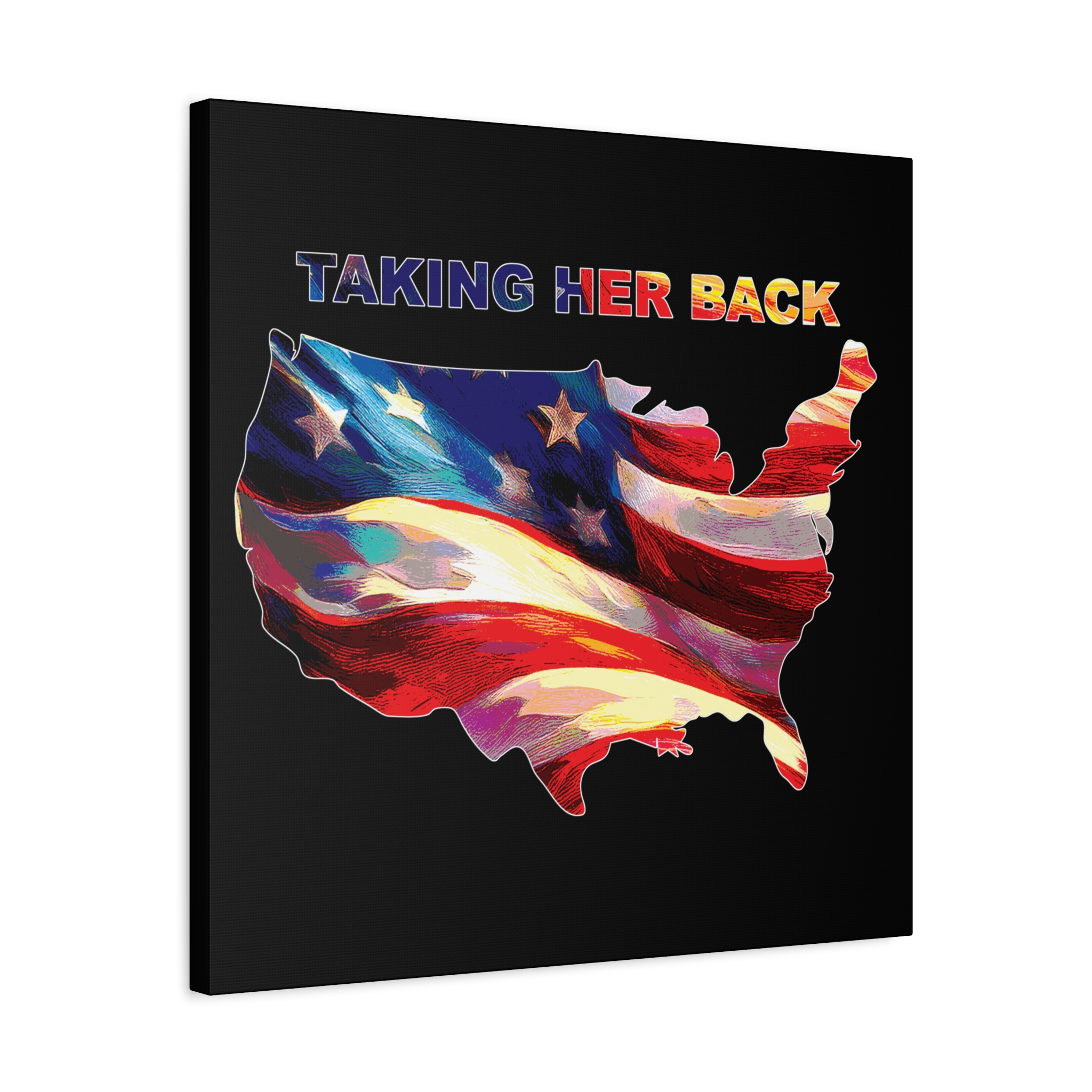 Canvas Print - 'Keep America Alive' Patriotic Home Decor - Image 226