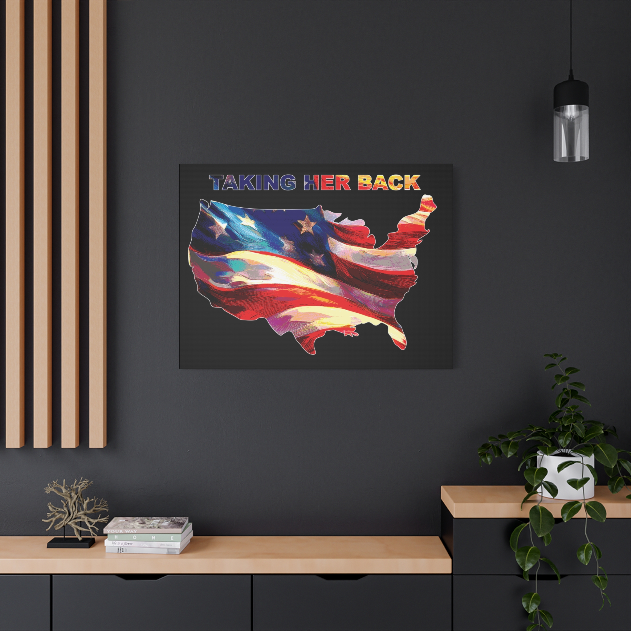 Canvas Print - 'Keep America Alive' Patriotic Home Decor - Image 72