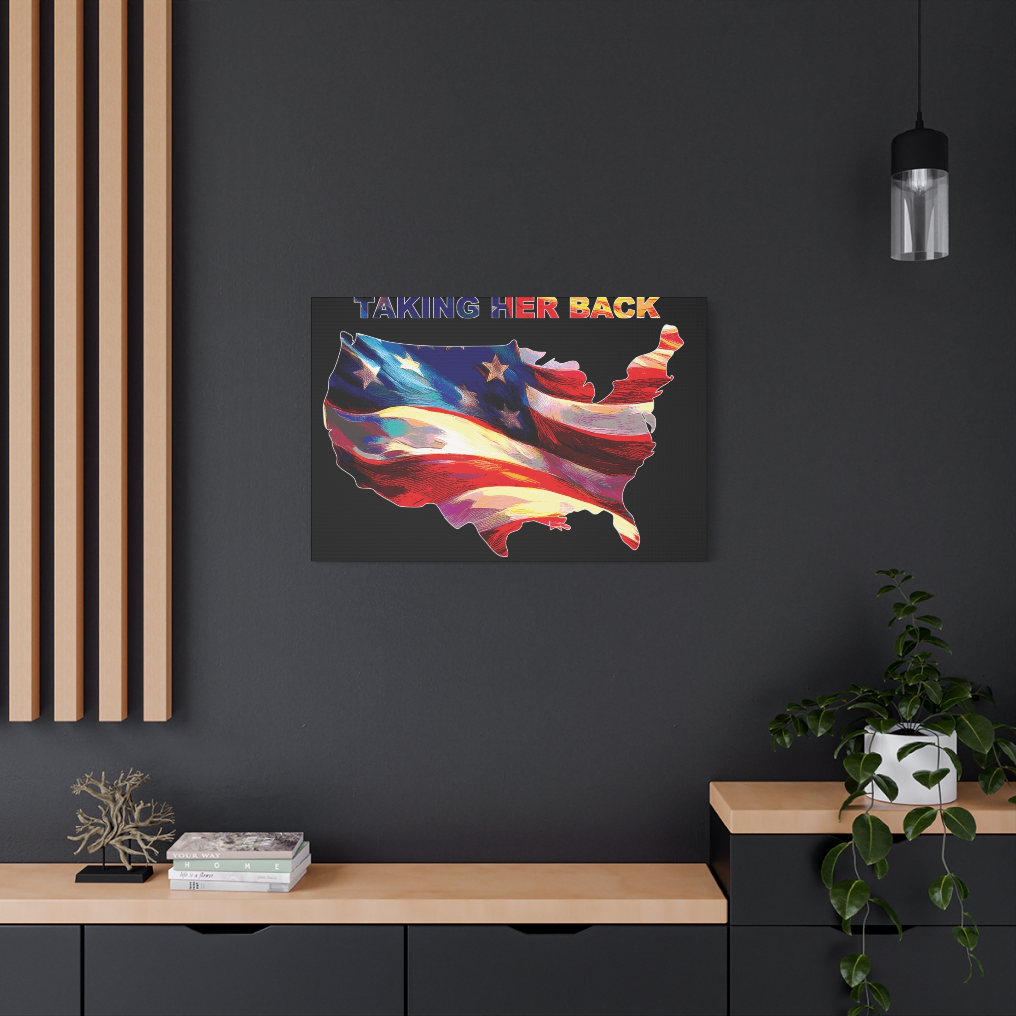 Canvas Print - 'Keep America Alive' Patriotic Home Decor - Image 64