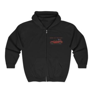 Keep on Truckin' Zip-Up Hoodie for Truck Enthusiasts