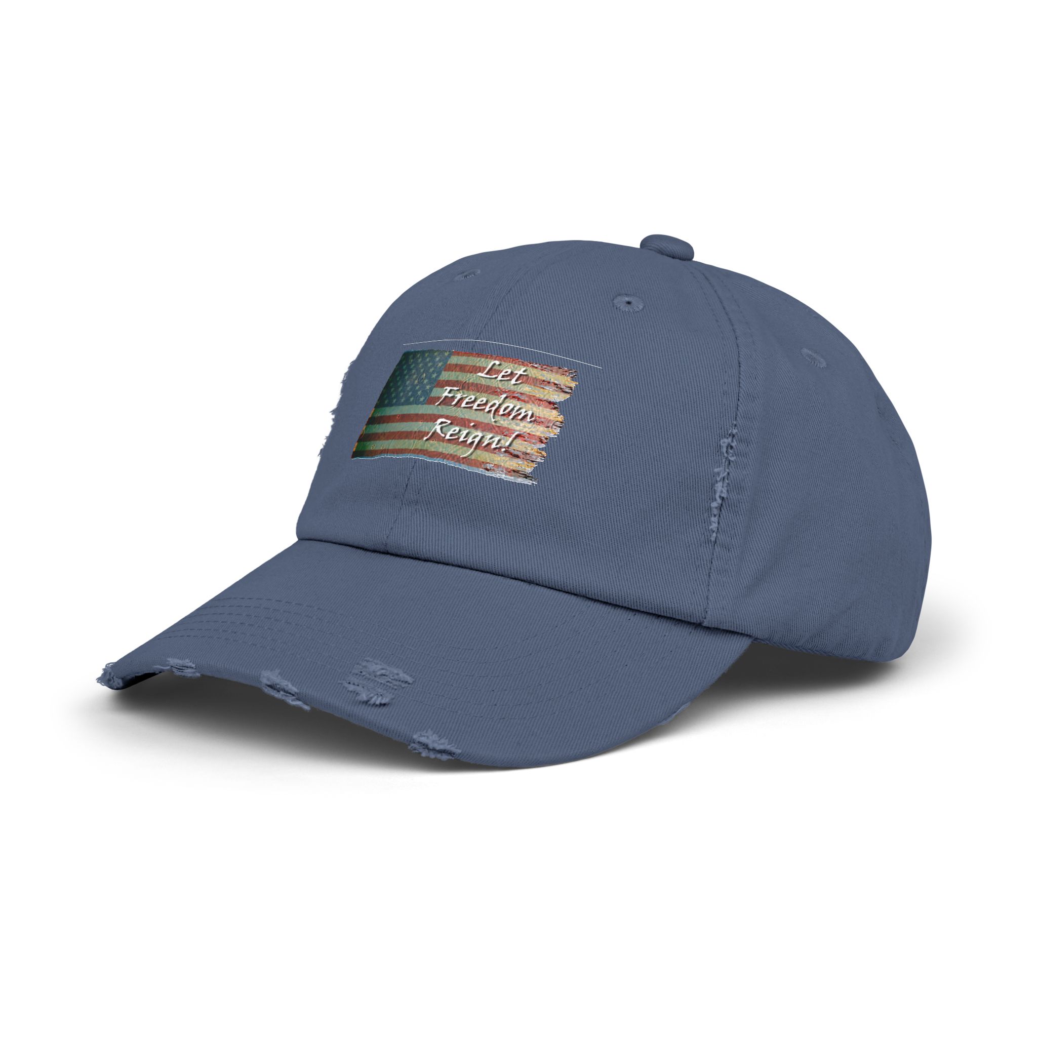 Distressed Cap — Vintage Worn-Look Baseball Hat - Image 18