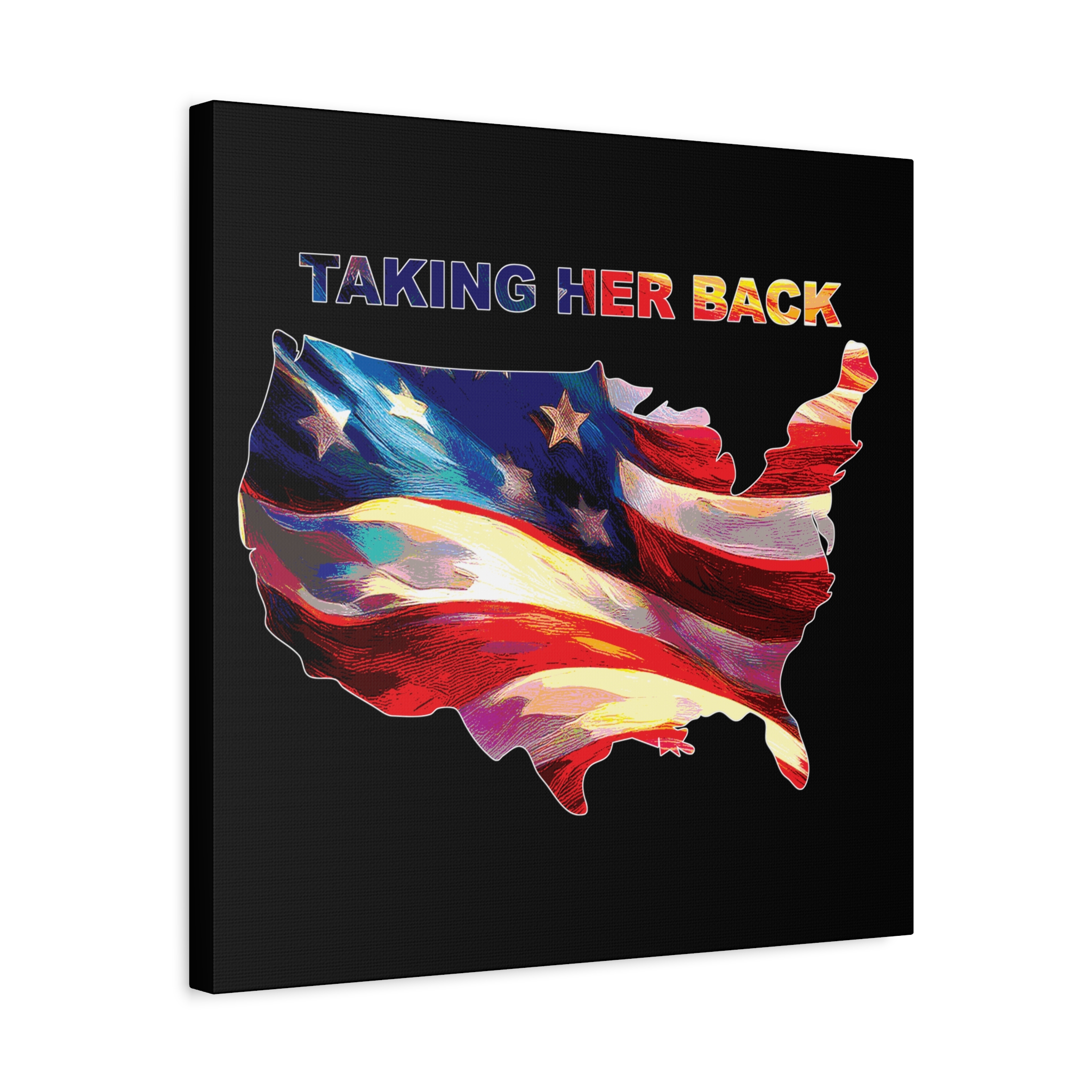 Canvas Print - 'Keep America Alive' Patriotic Home Decor - Image 222