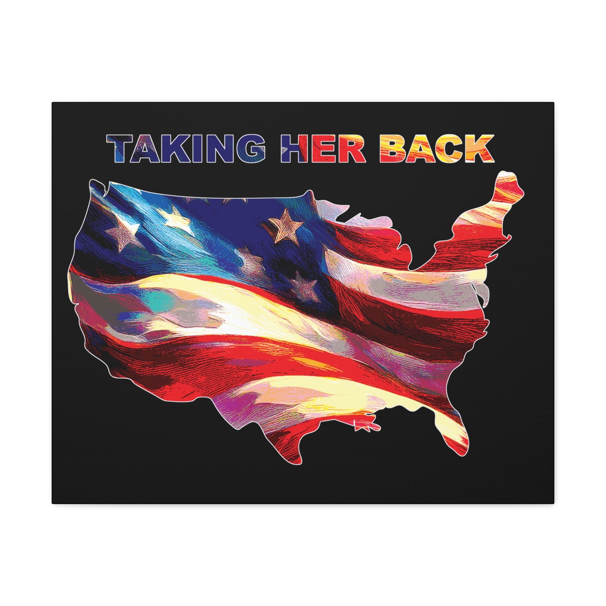 Canvas Print - 'Keep America Alive' Patriotic Home Decor - Image 49