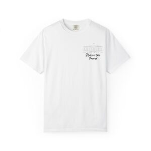 Starve the Fraud Graphic T-Shirt — Political Satire Tee