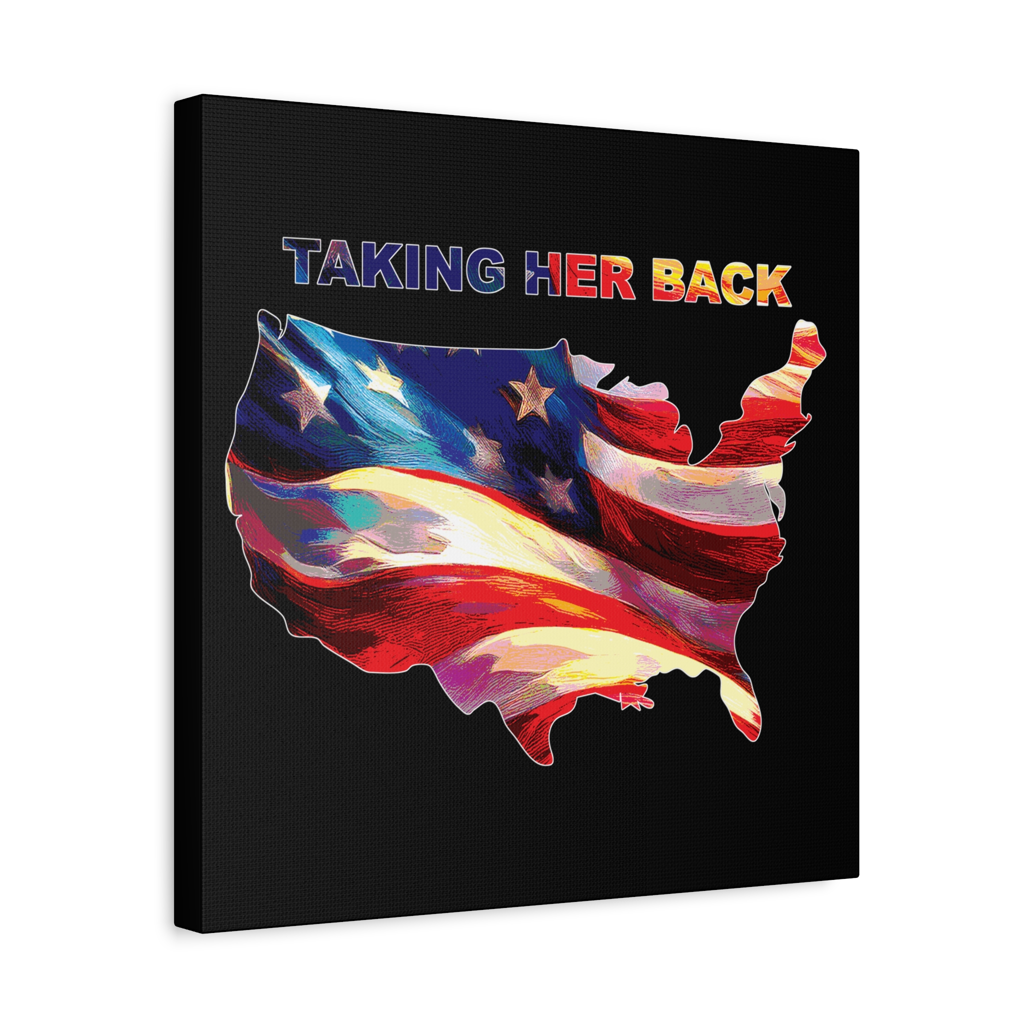 Canvas Print - 'Keep America Alive' Patriotic Home Decor - Image 218