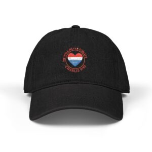 Embroidered Denim Hat - Never Forget Charlie Kirk