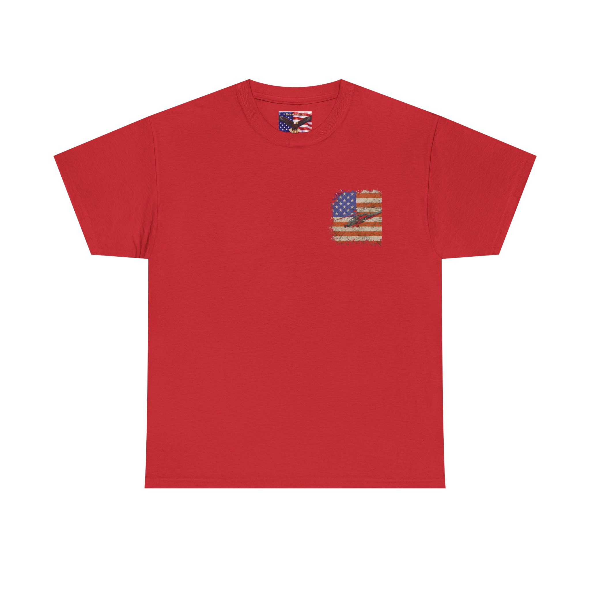 AH-64 Apache Helicopter Design with "Defend Liberty" Inner Back Label - Image 17