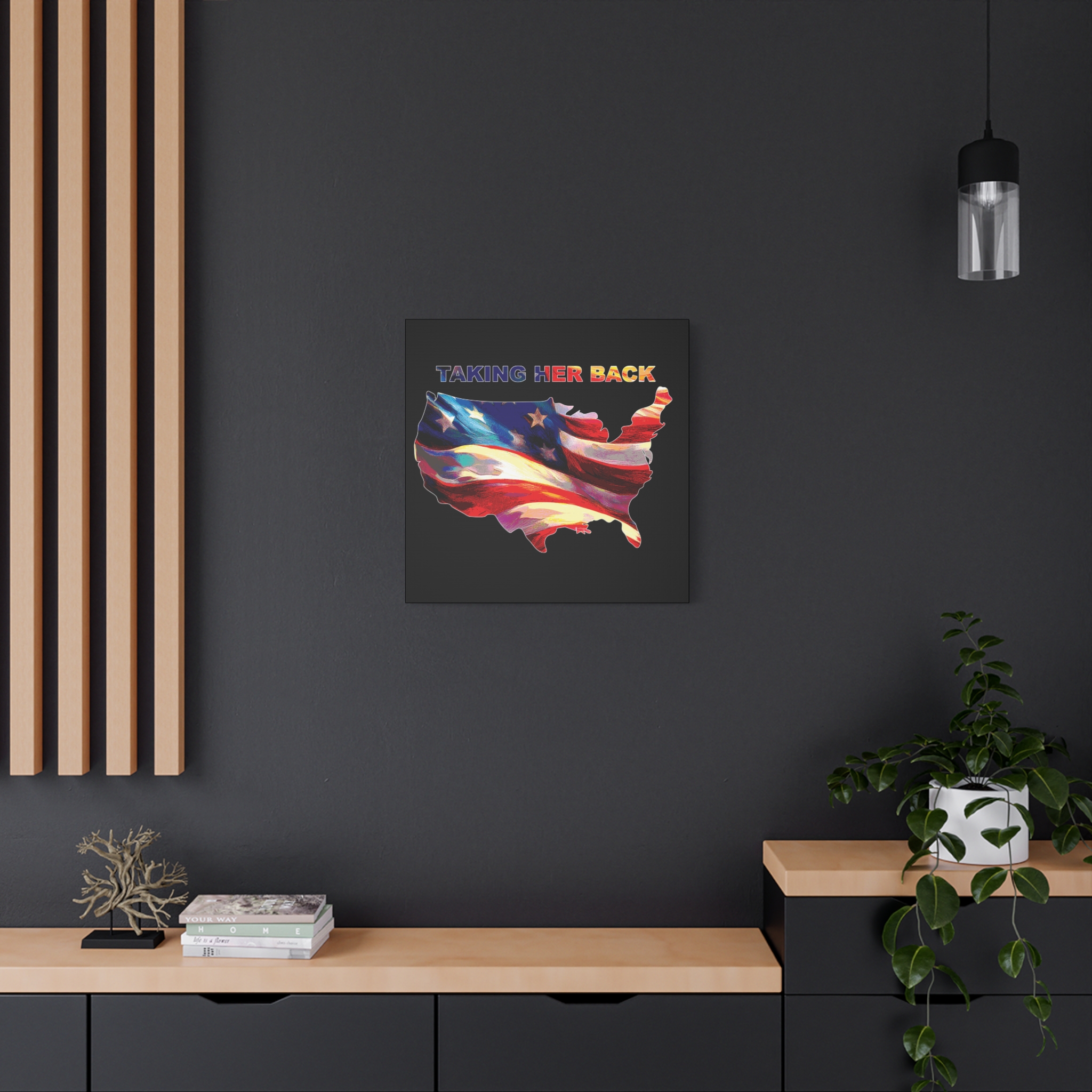 Canvas Print - 'Keep America Alive' Patriotic Home Decor - Image 228