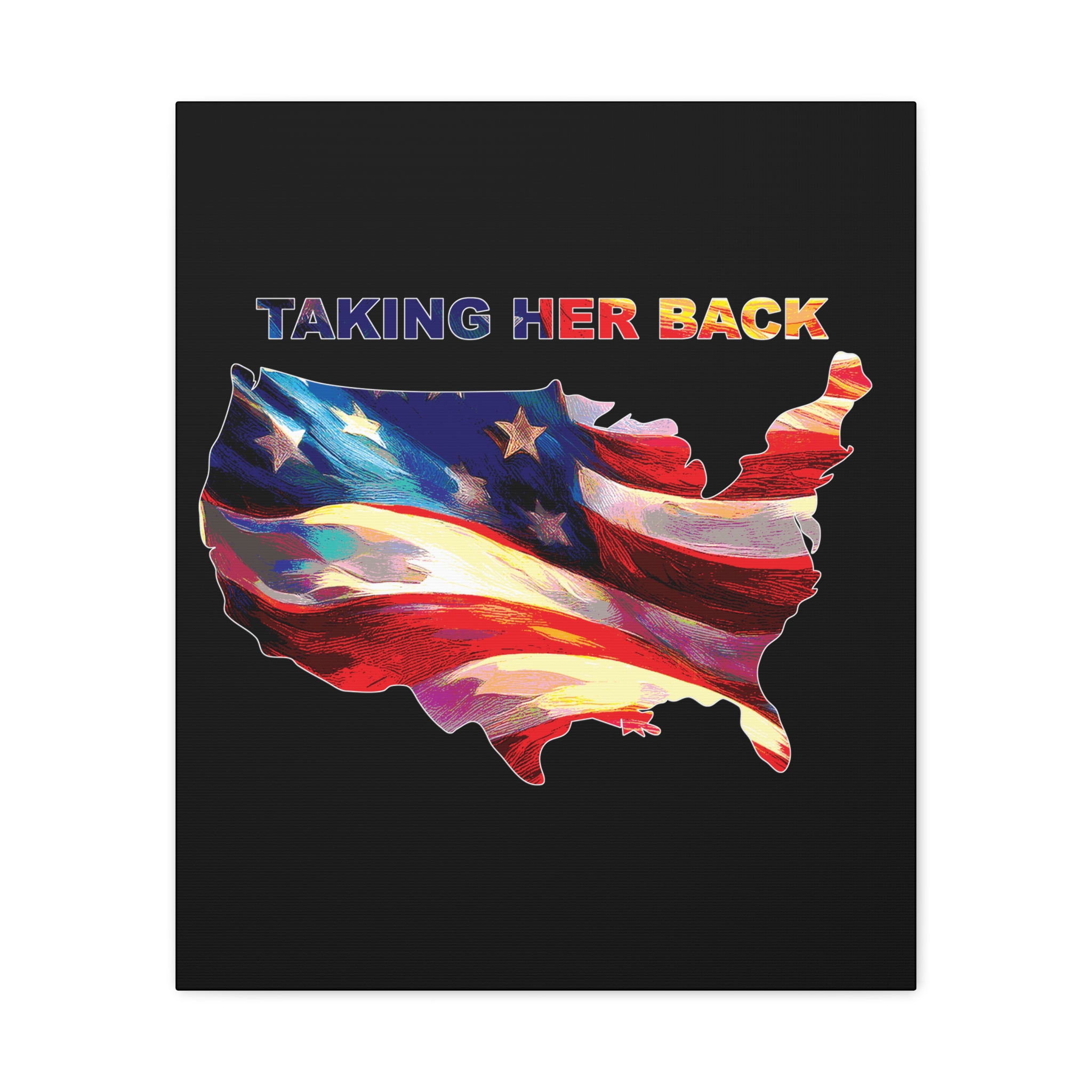 Canvas Print - 'Keep America Alive' Patriotic Home Decor - Image 149