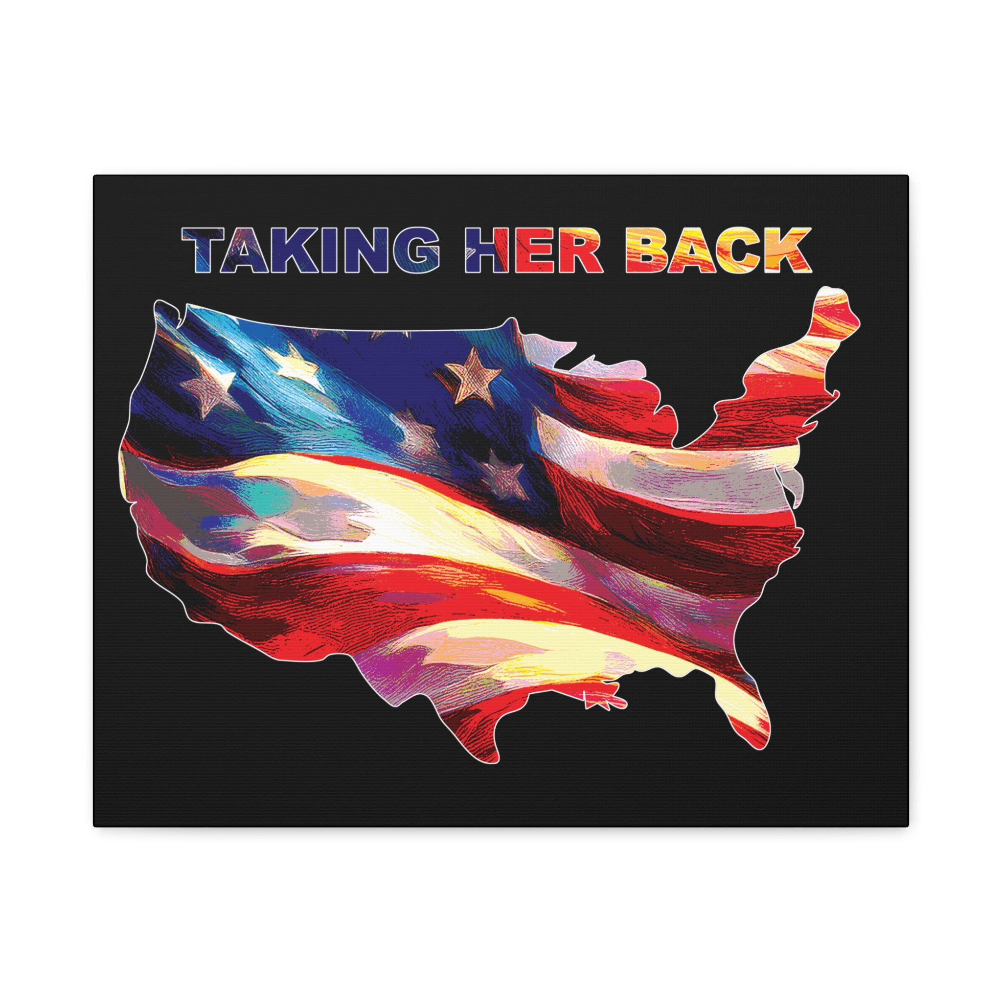 Canvas Print - 'Keep America Alive' Patriotic Home Decor - Image 25