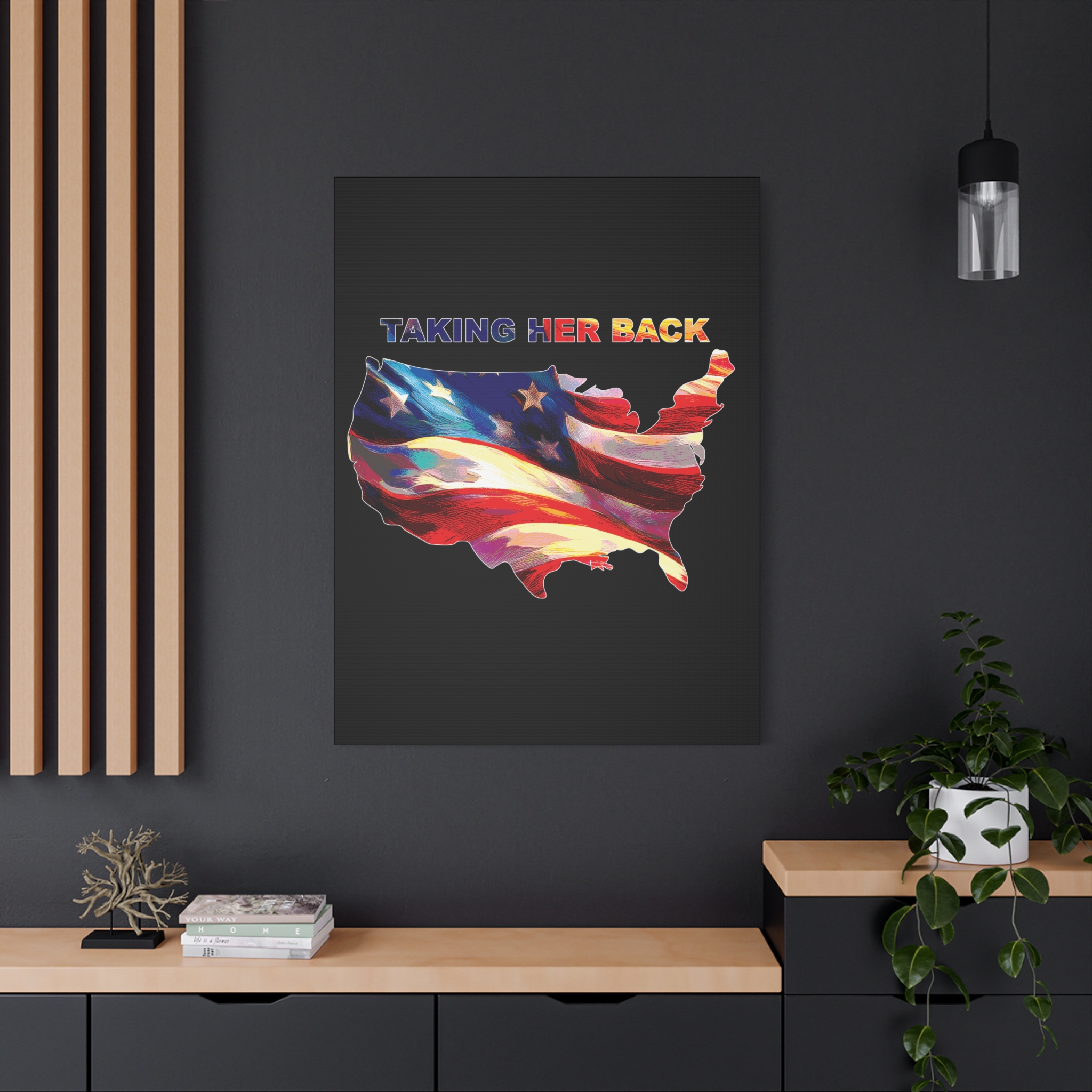 Canvas Print - 'Keep America Alive' Patriotic Home Decor - Image 196