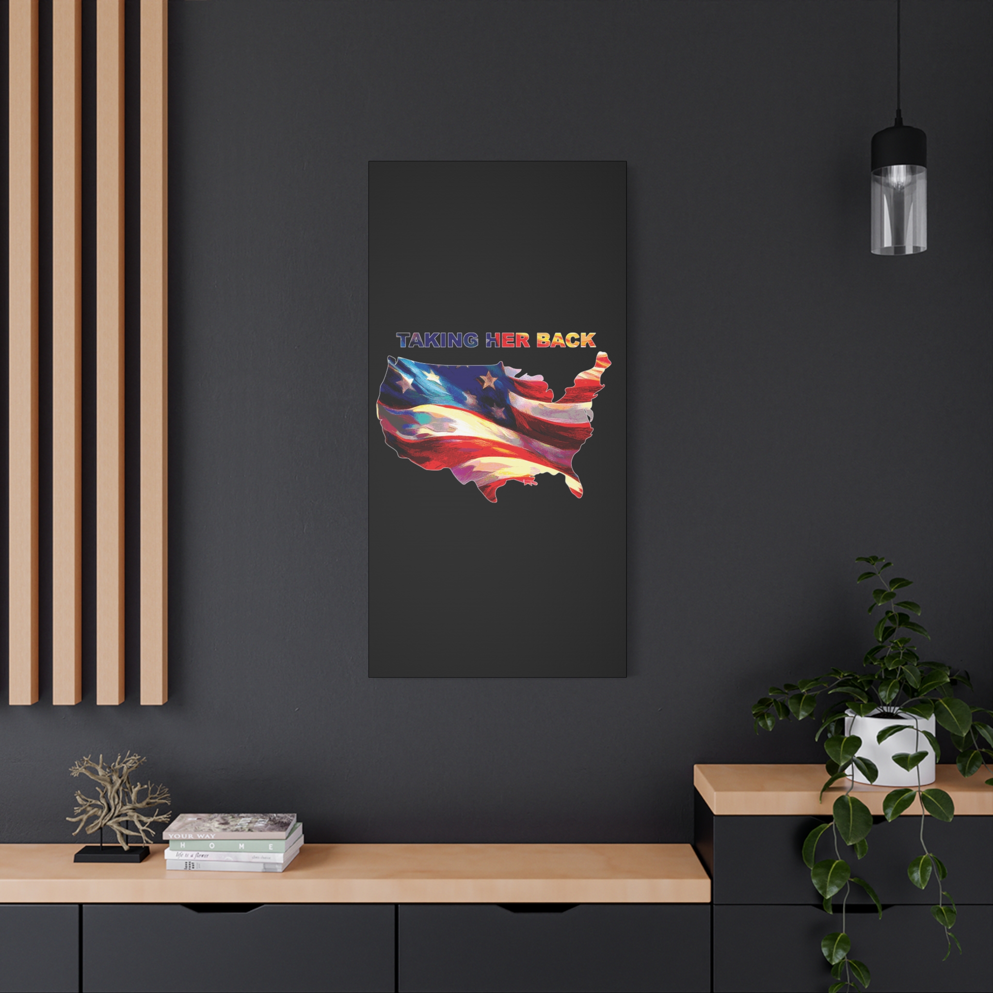 Canvas Print - 'Keep America Alive' Patriotic Home Decor - Image 180