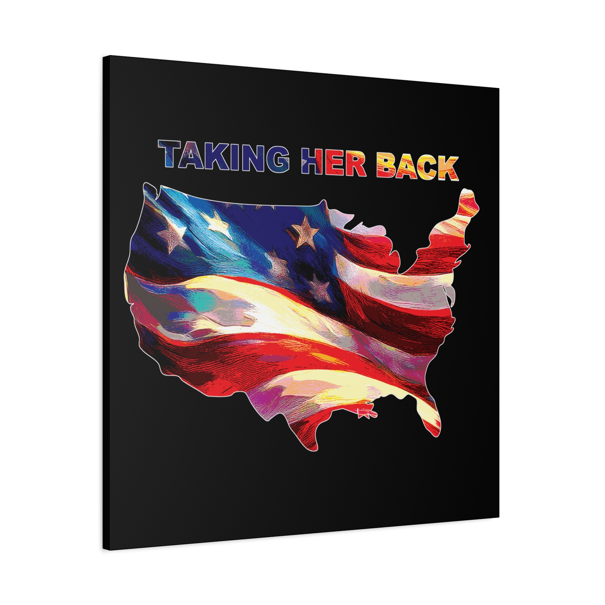 Canvas Print - 'Keep America Alive' Patriotic Home Decor - Image 238