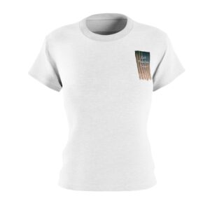 Patriotic Women's T‑Shirt — All‑Over Print USA Flag Tee