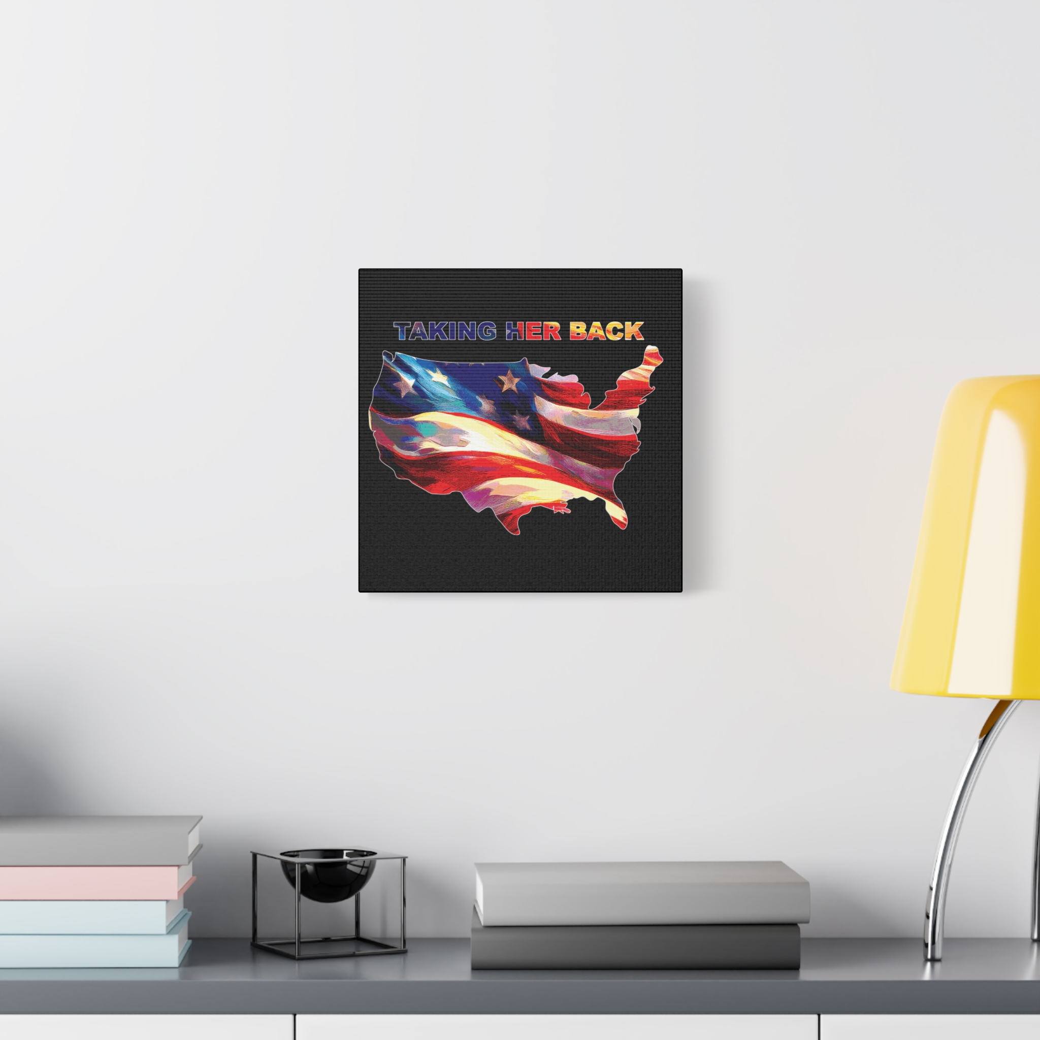 Canvas Print - 'Keep America Alive' Patriotic Home Decor - Image 211