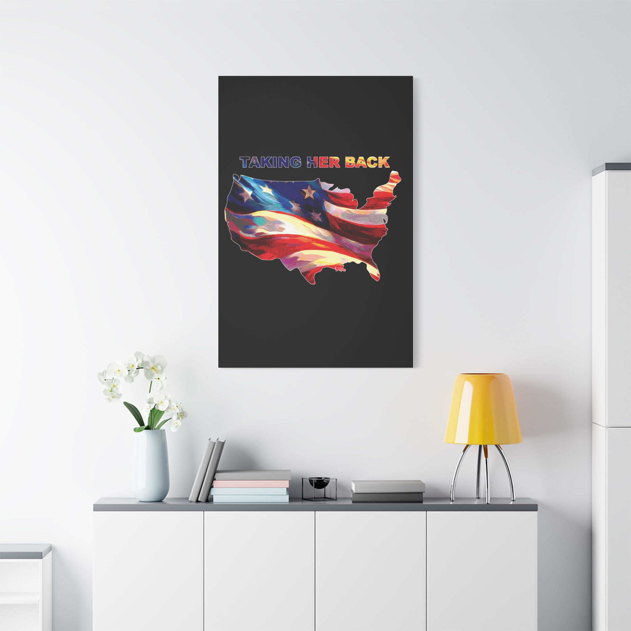 Canvas Print - 'Keep America Alive' Patriotic Home Decor - Image 191