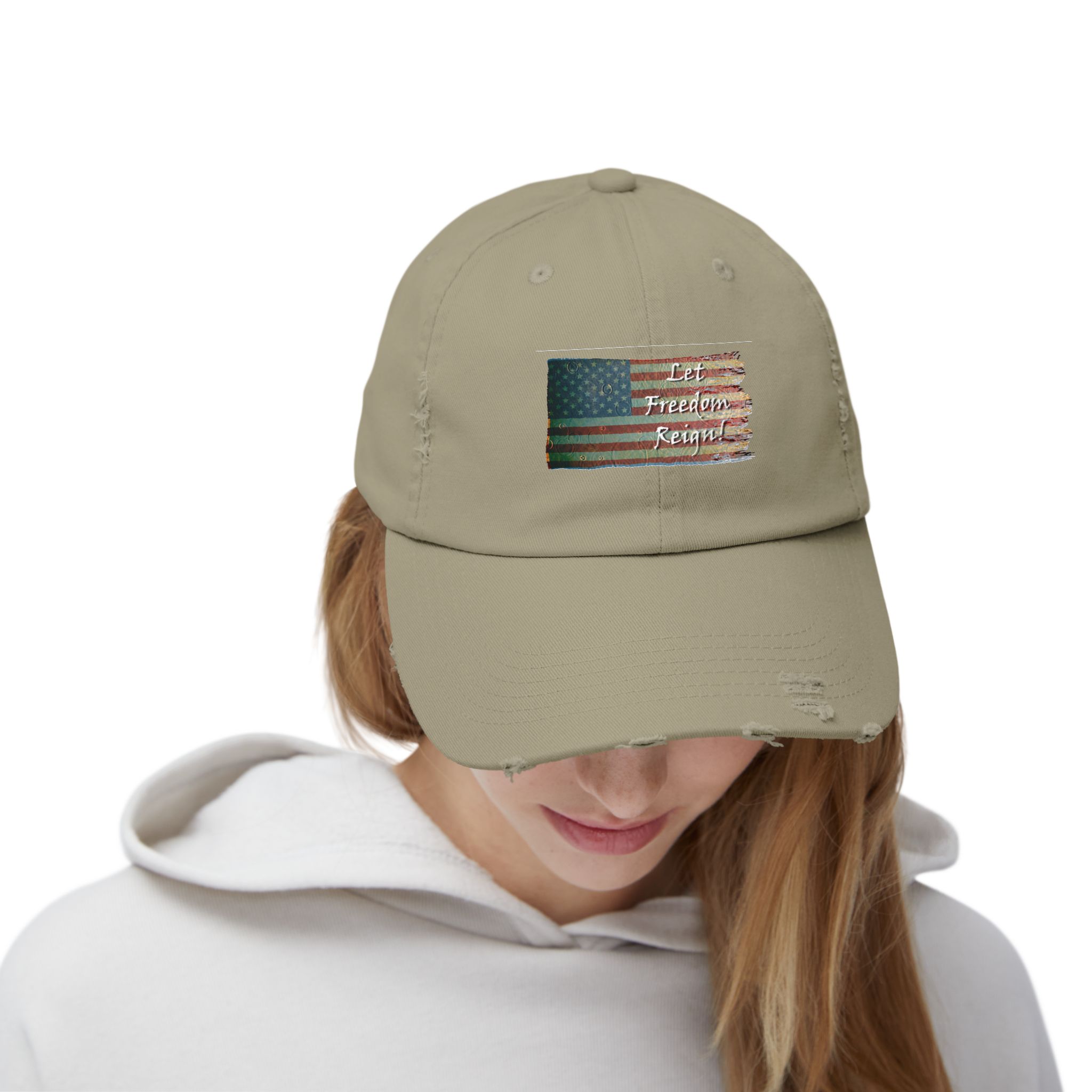 Distressed Cap — Vintage Worn-Look Baseball Hat - Image 16