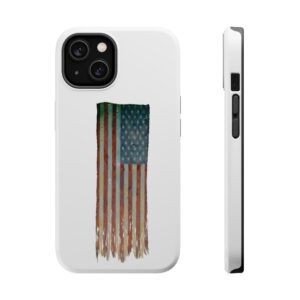 Distressed American Flag Phone Case | Magnetic Impact-Resistant Case