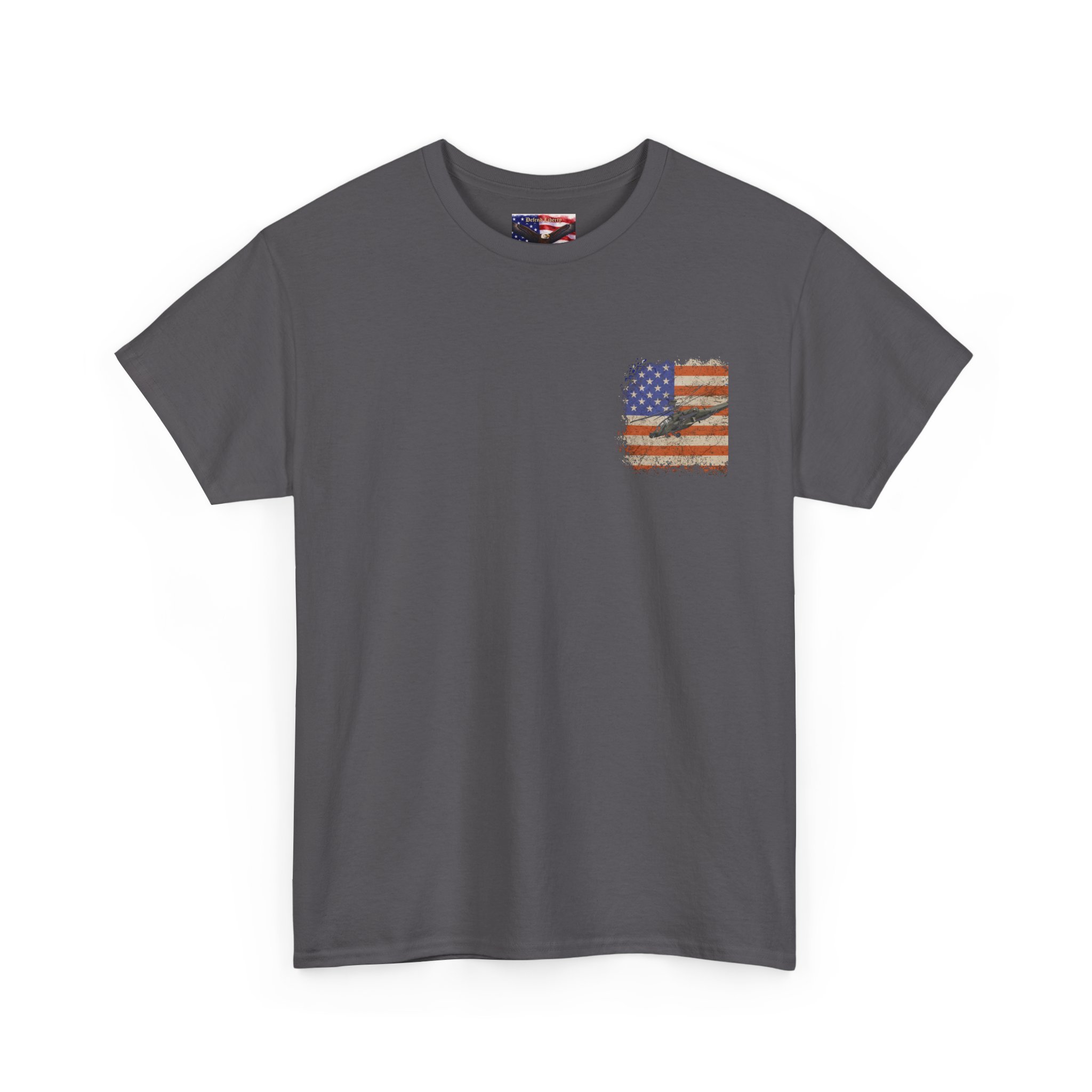 AH-64 Apache Helicopter Design with "Defend Liberty" Inner Back Label - Image 15