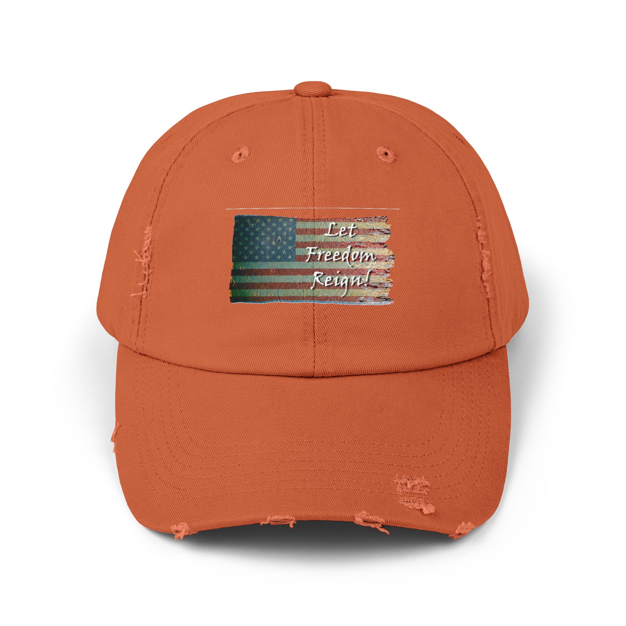 Distressed Cap — Vintage Worn-Look Baseball Hat - Image 9