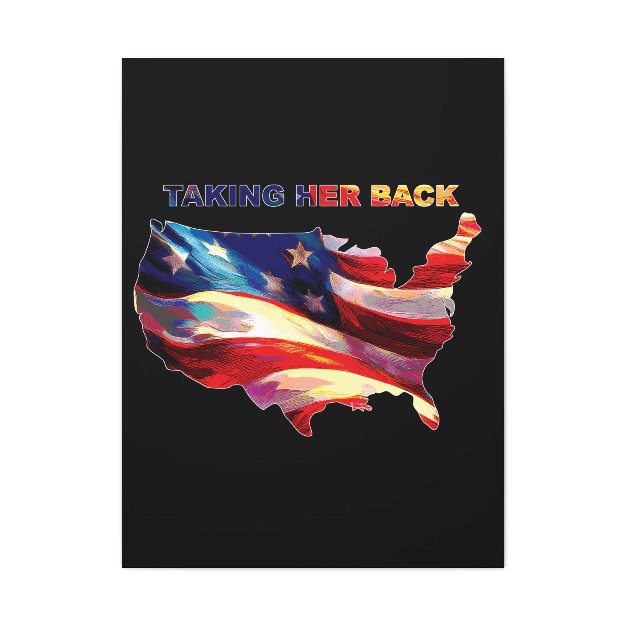 Canvas Print - 'Keep America Alive' Patriotic Home Decor - Image 181