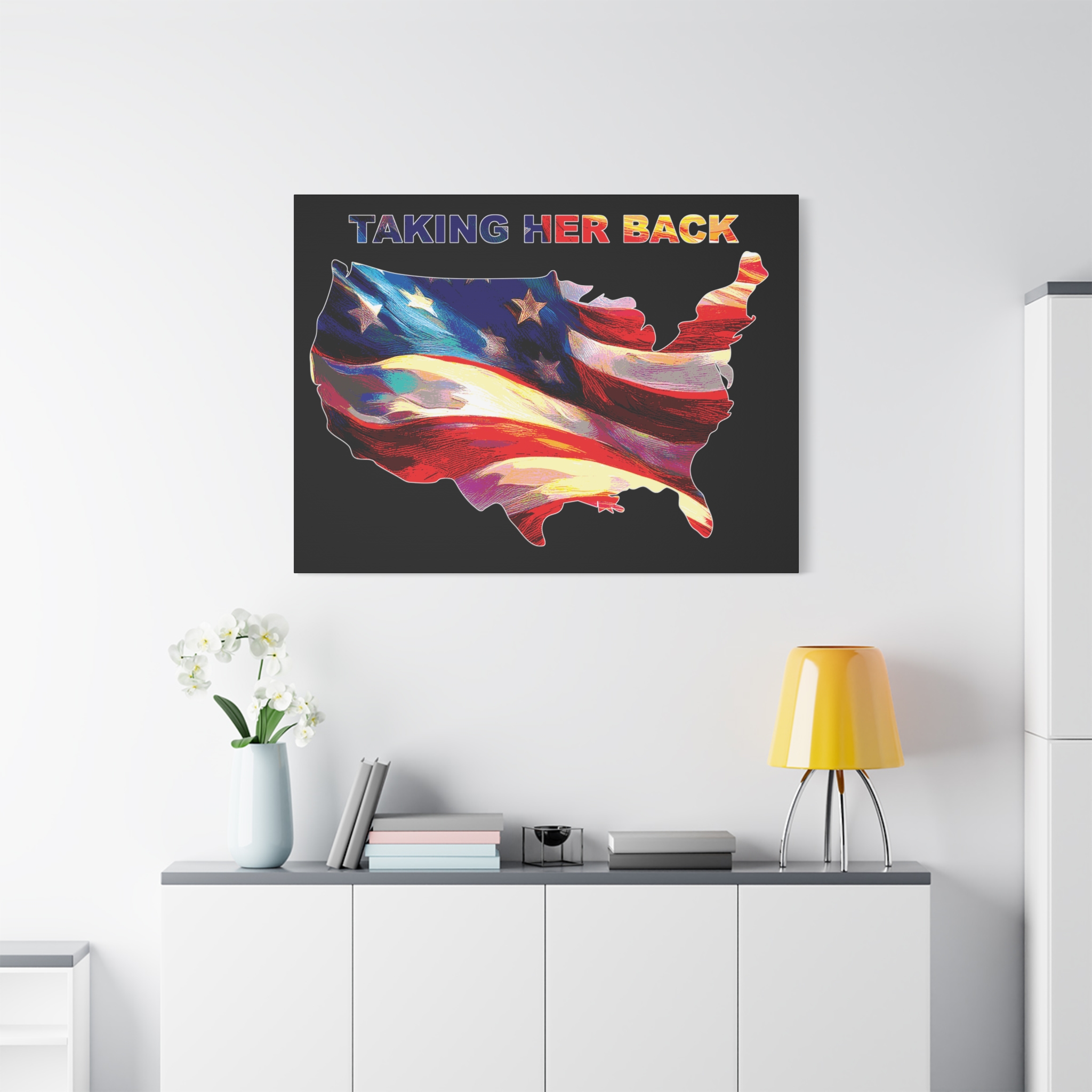 Canvas Print - 'Keep America Alive' Patriotic Home Decor - Image 87